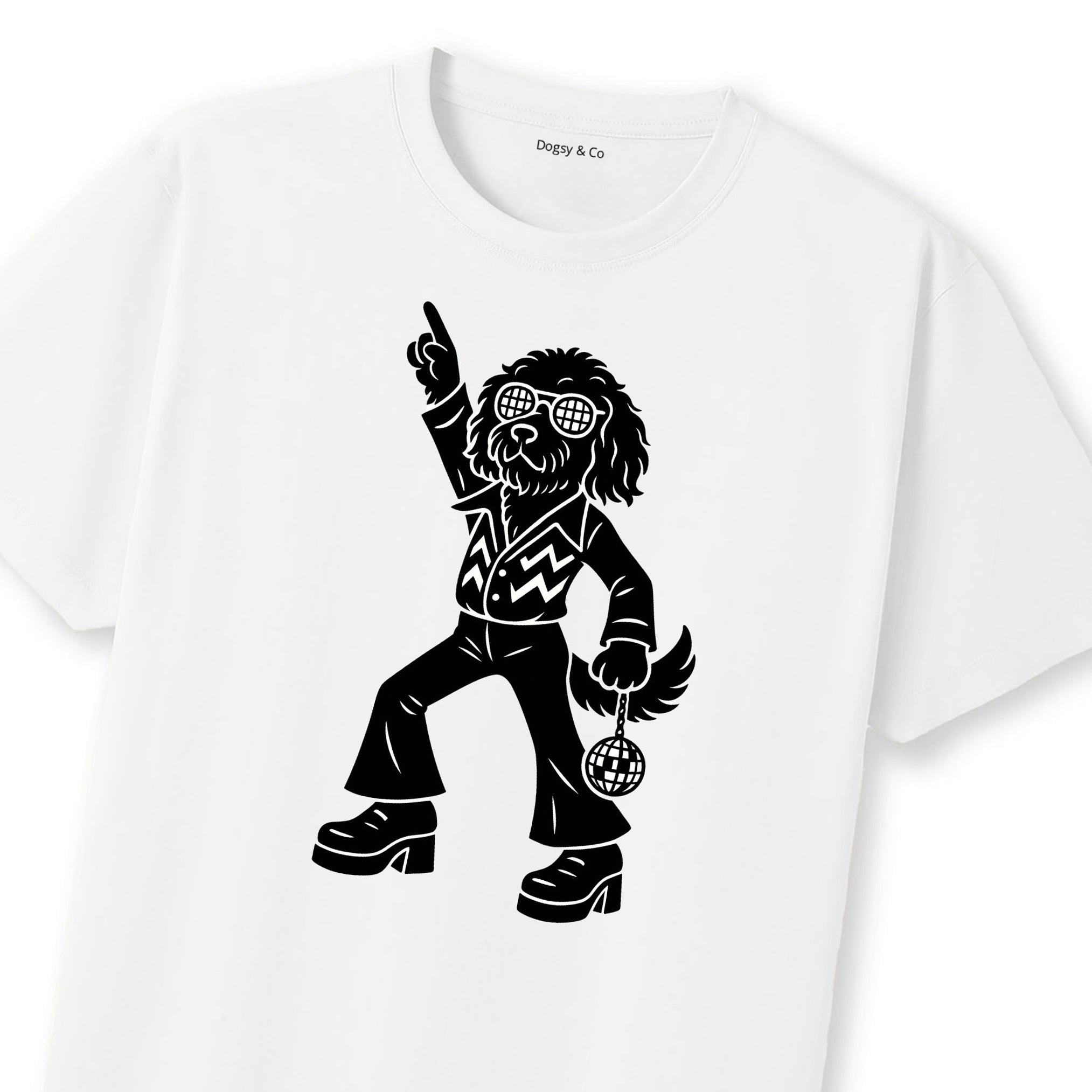 Groodle Disco Doggo T-Shirt | Dogsy & Co