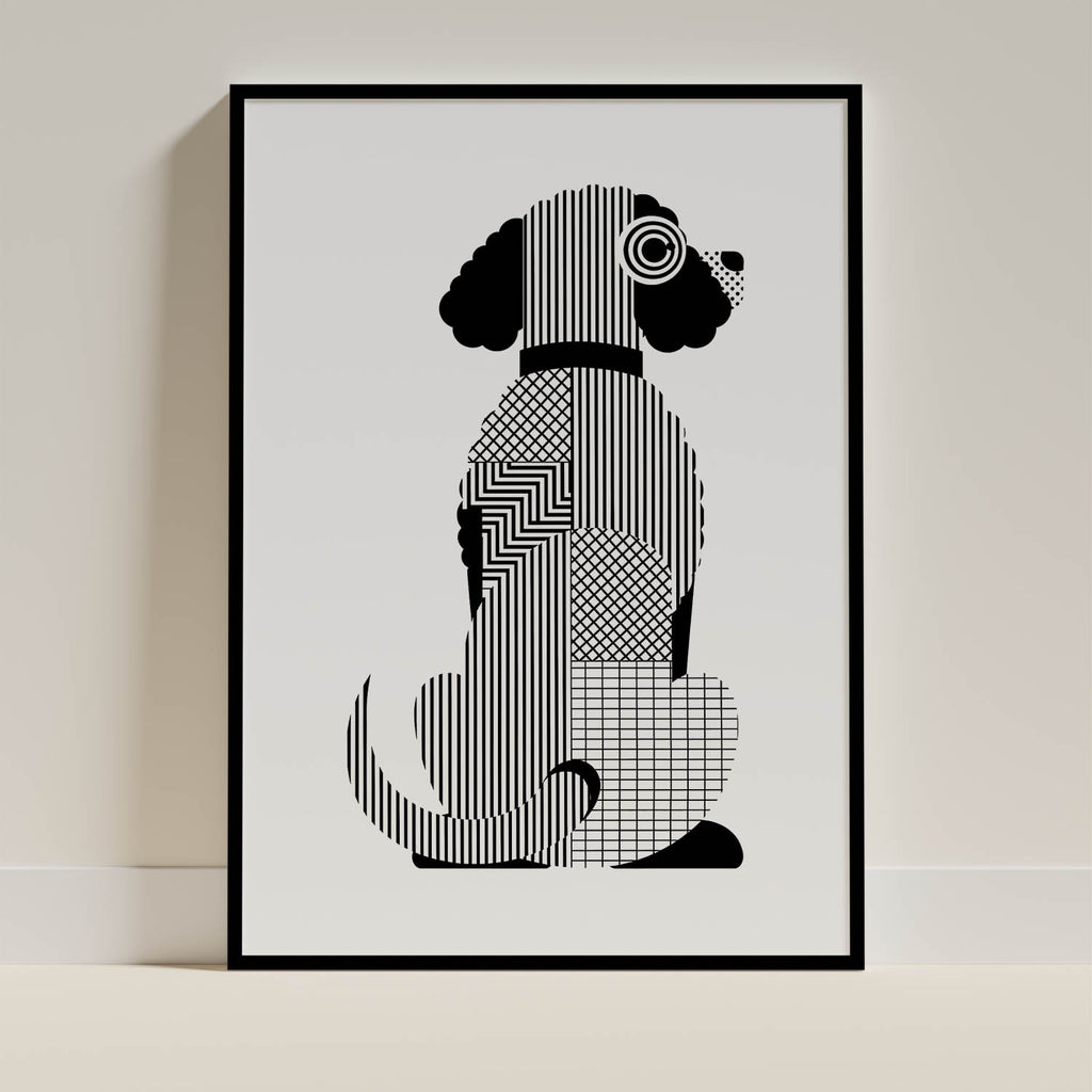 Groodle Geometric Line Art mockup