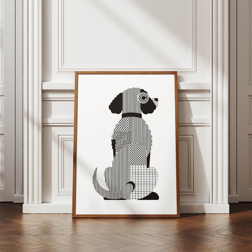 Groodle Geometric Line Art mockup