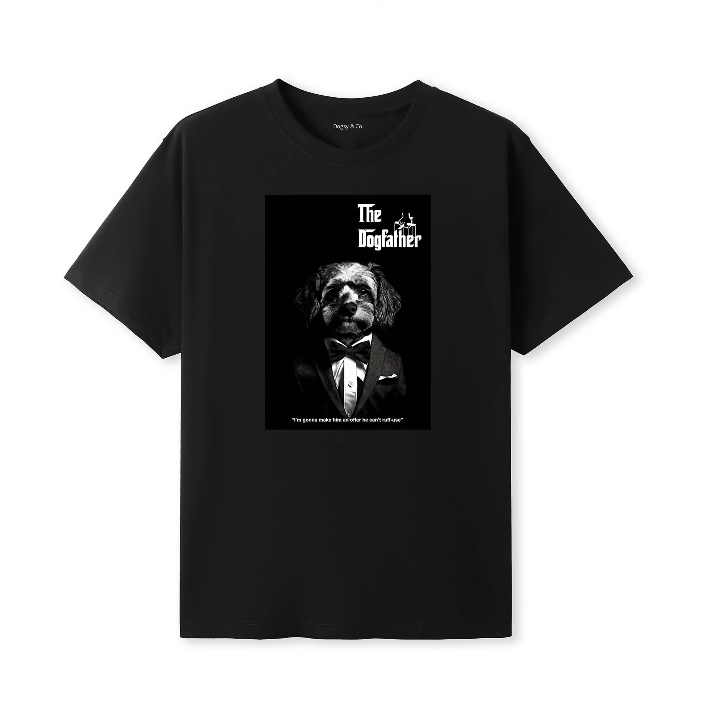 Havapoo Dogfather T-Shirt Artwork