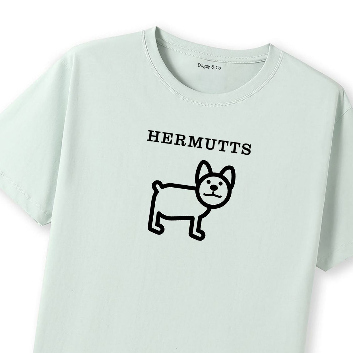 HERMUTTS Dogsigner T-Shirt - close up view