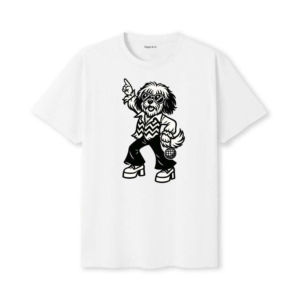 Havanese Disco Doggo T-Shirt - alternate view