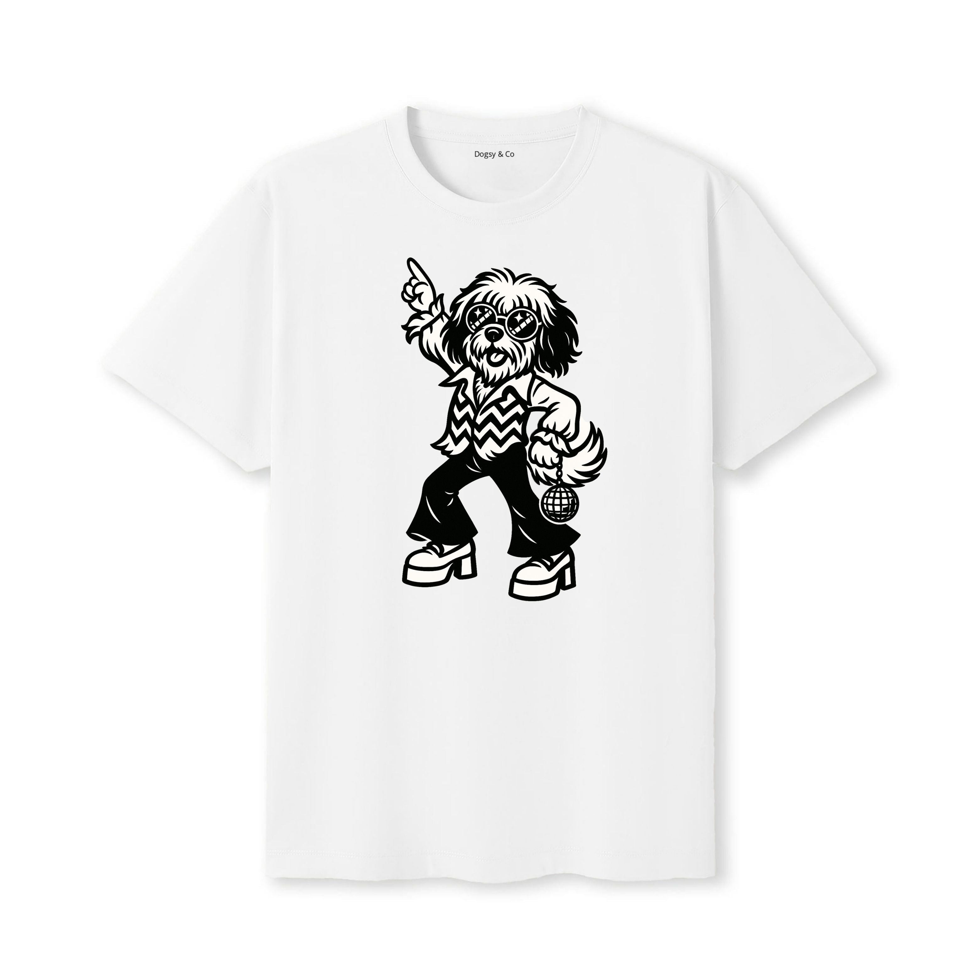 Havanese Disco Doggo T-Shirt - alternate view