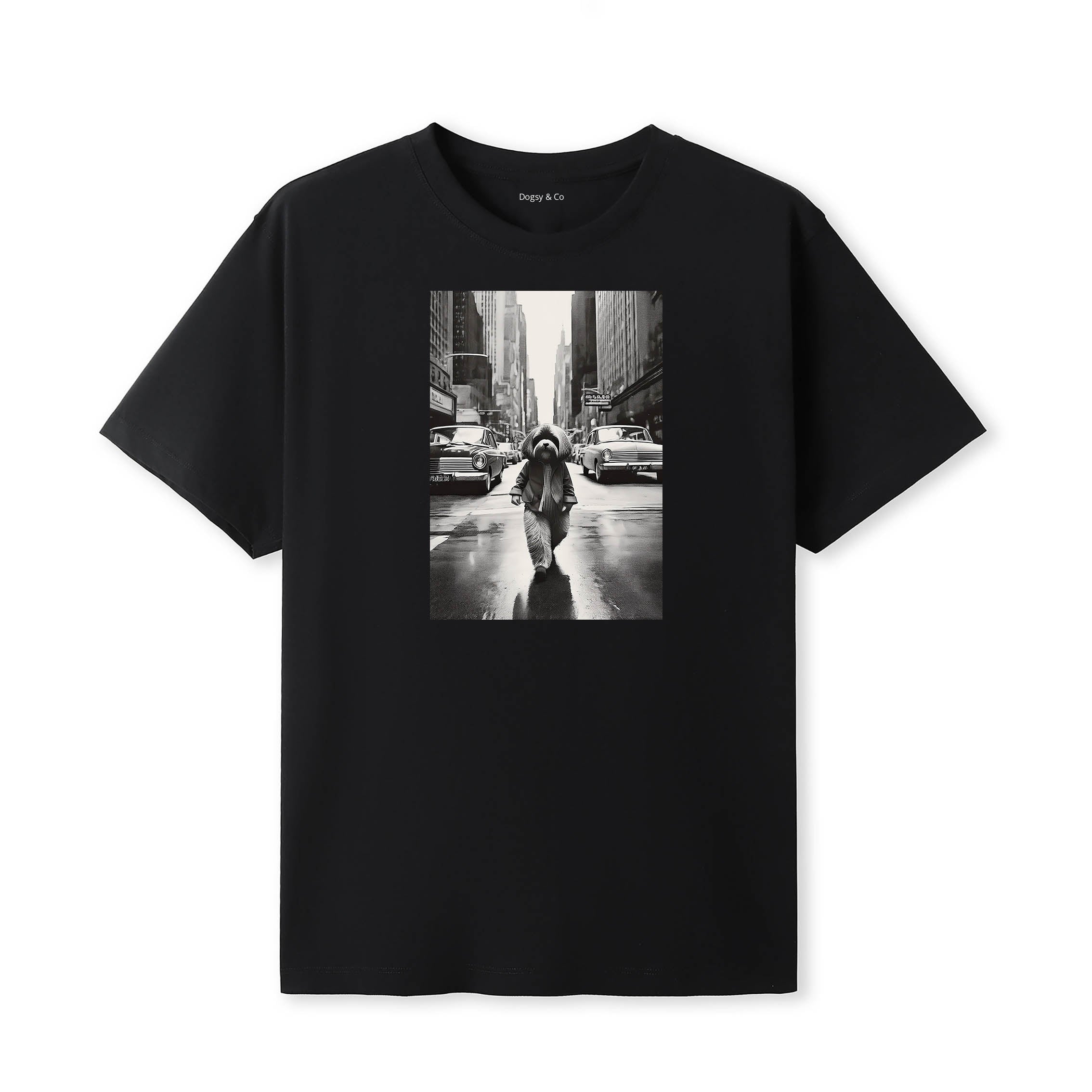 Havanese Dogsy Dean T-Shirt Black
