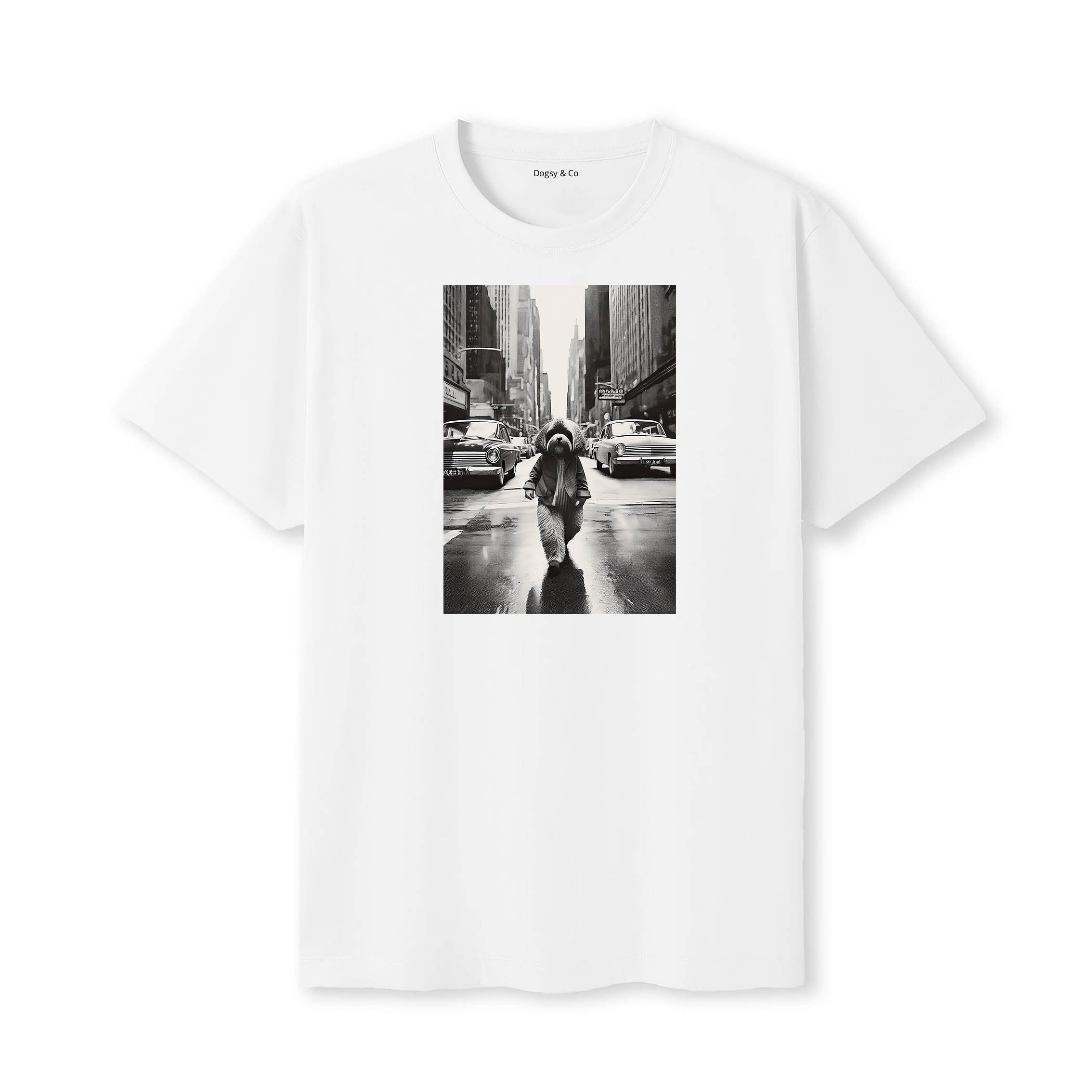 Havanese Dogsy Dean T-Shirt White