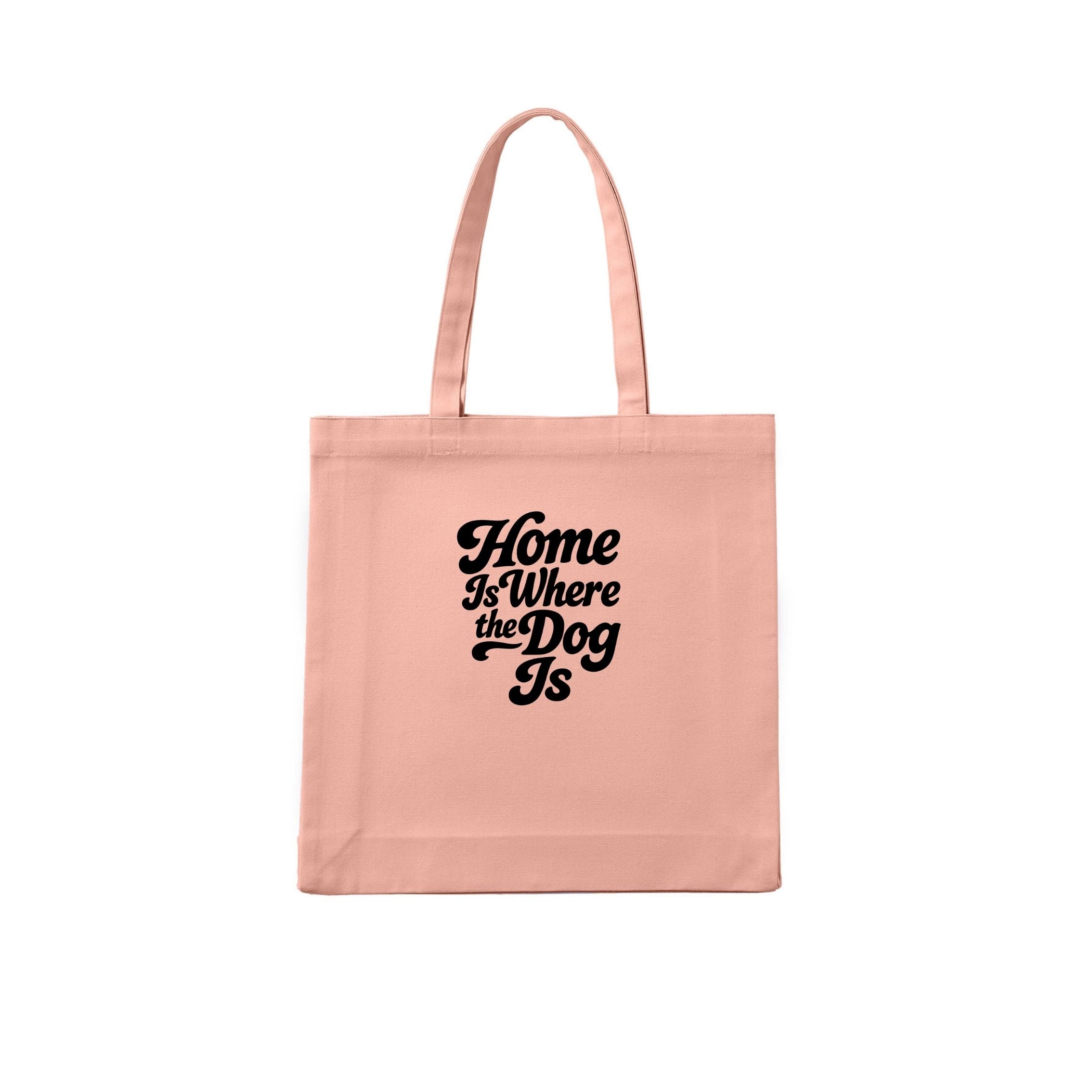 Home Is Where the Dog Is Tote - detail view