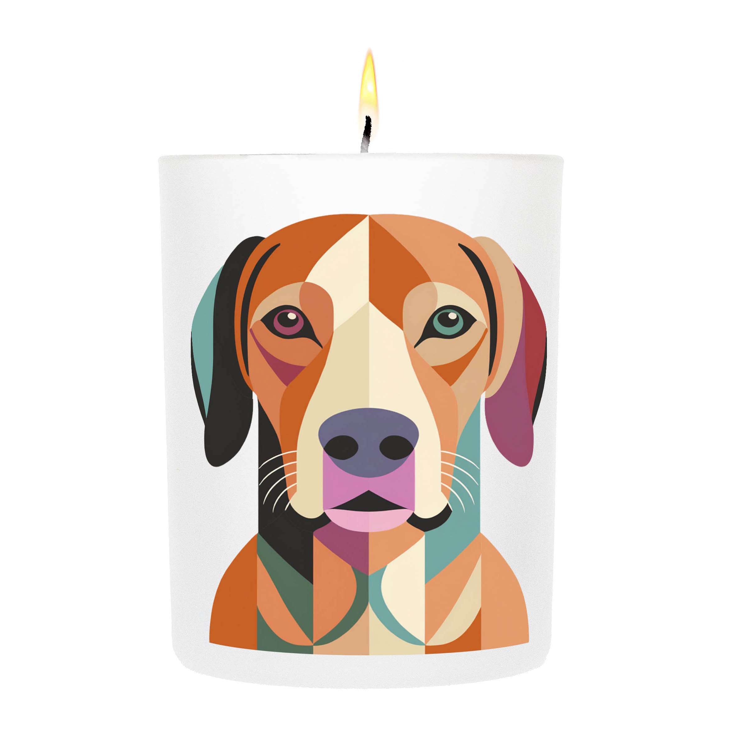 Hungarian Vizsla Graphic Bold Dog Candle