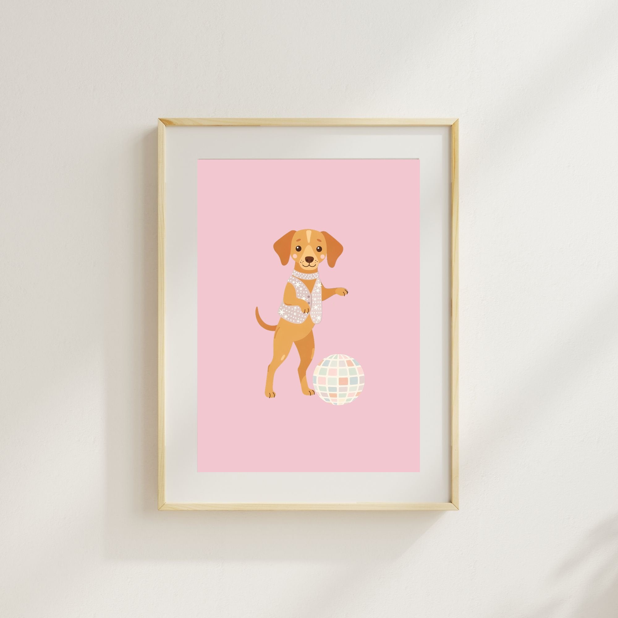 Hungarian Vizsla Kids Nursery Wall Art Print Bundle — 22 Dog Costume Designs, 5 Colours, 6 Print Sizes | Digital Download
