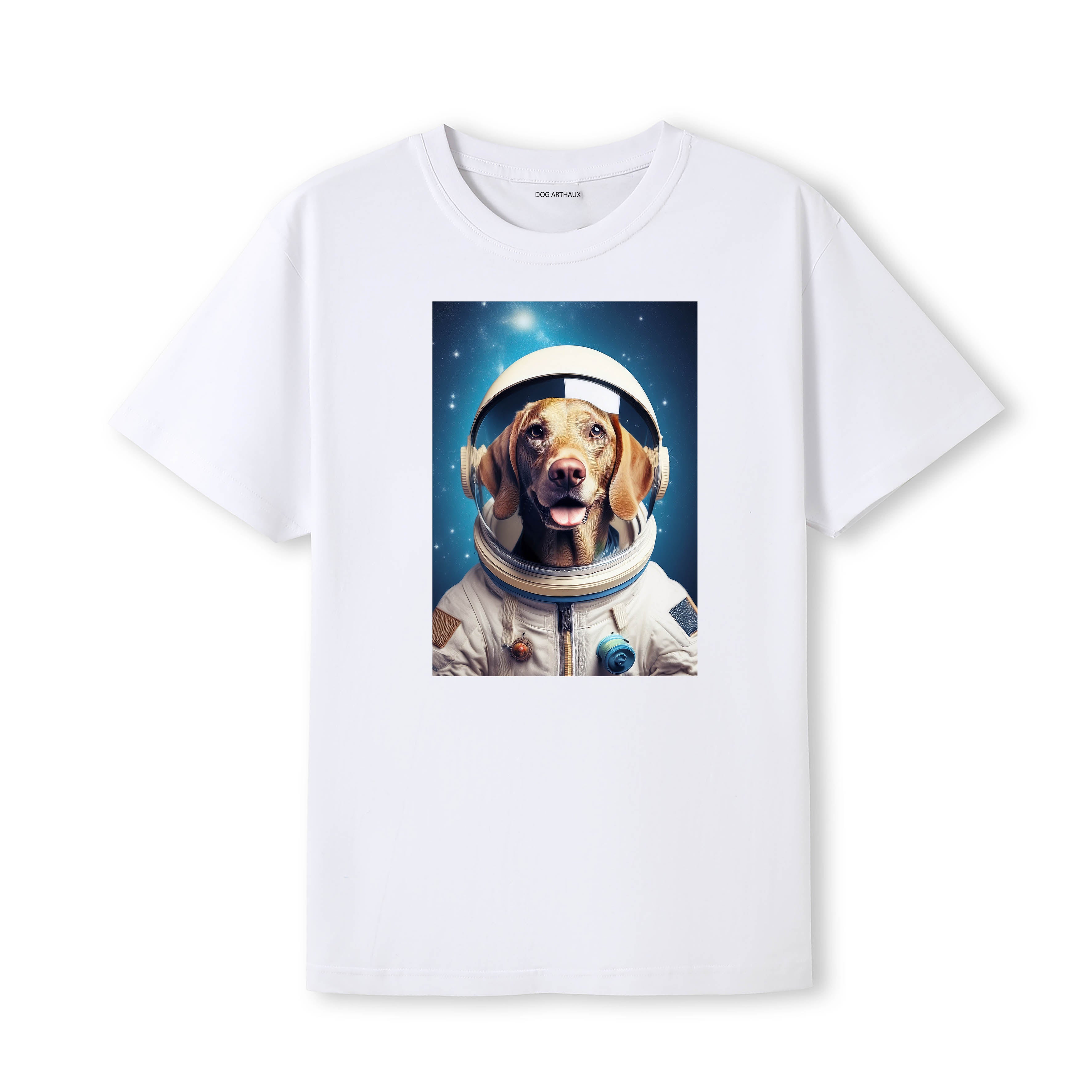 Hungarian Vizsla Astronaut Dog T-shirt