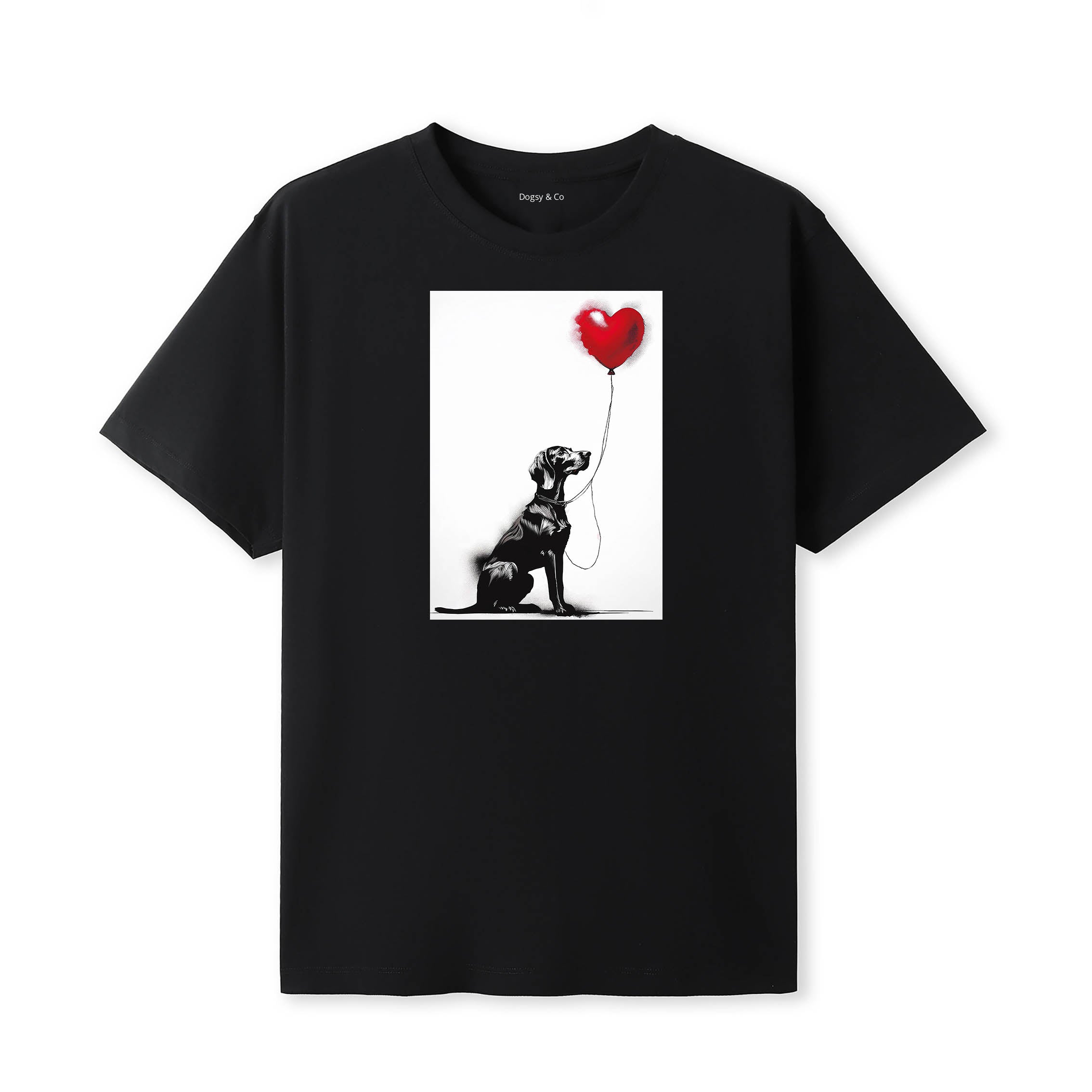 Hungarian Vizsla 1 Dogsy T-Shirt Black