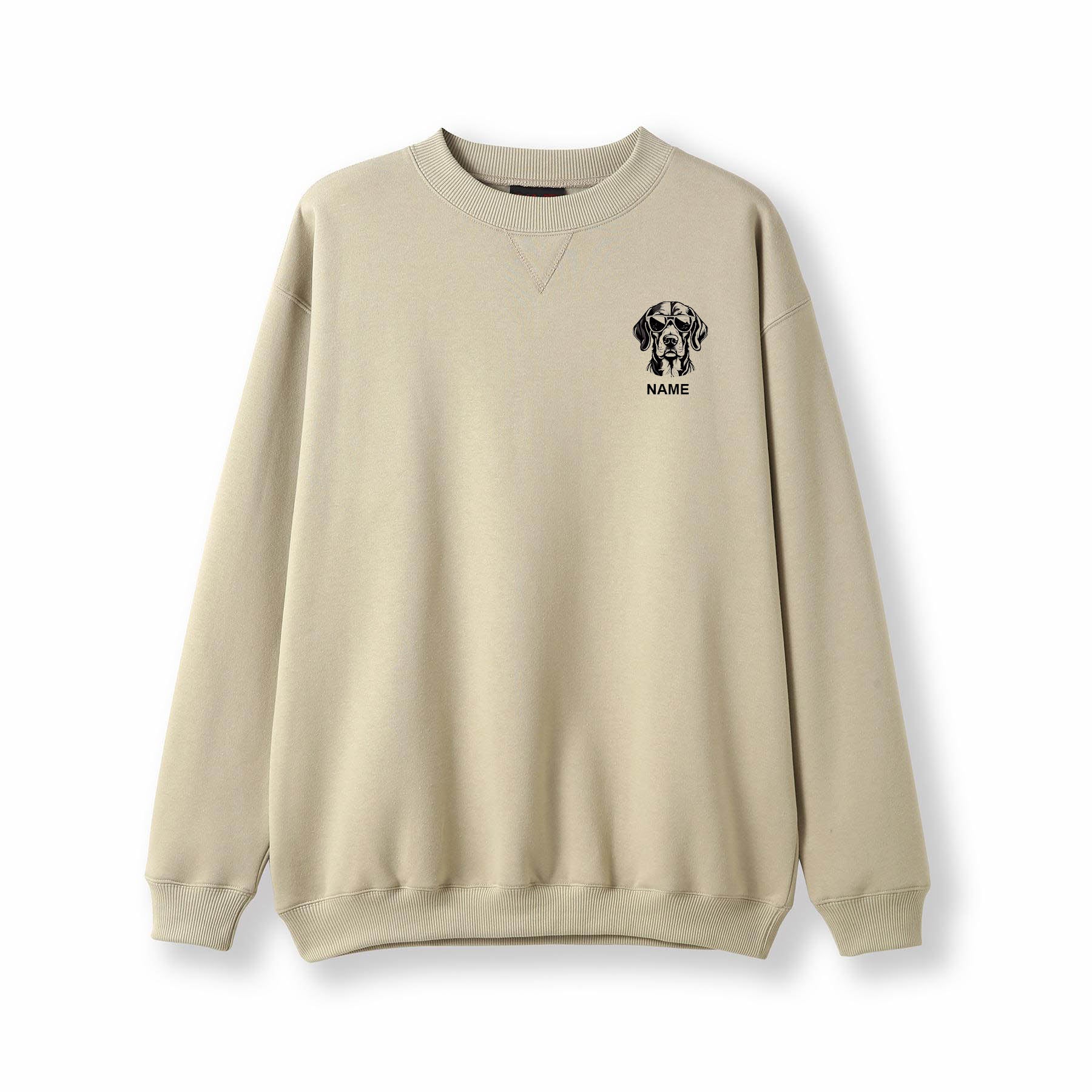 Hungarian Vizsla Custom Cool Sunnies BW Dog Fleece