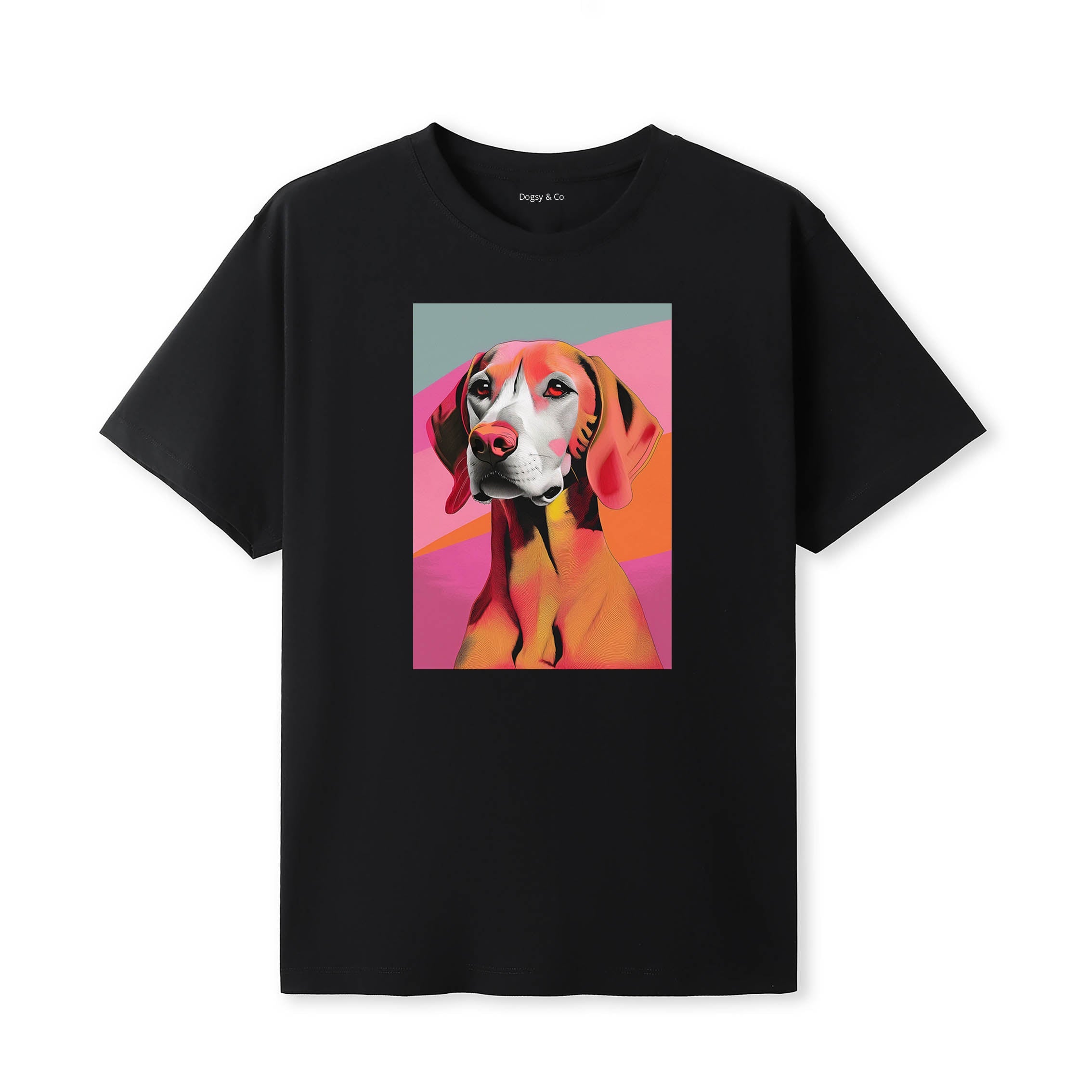 Vizsla Mod Pop Dogs T-Shirt Artwork
