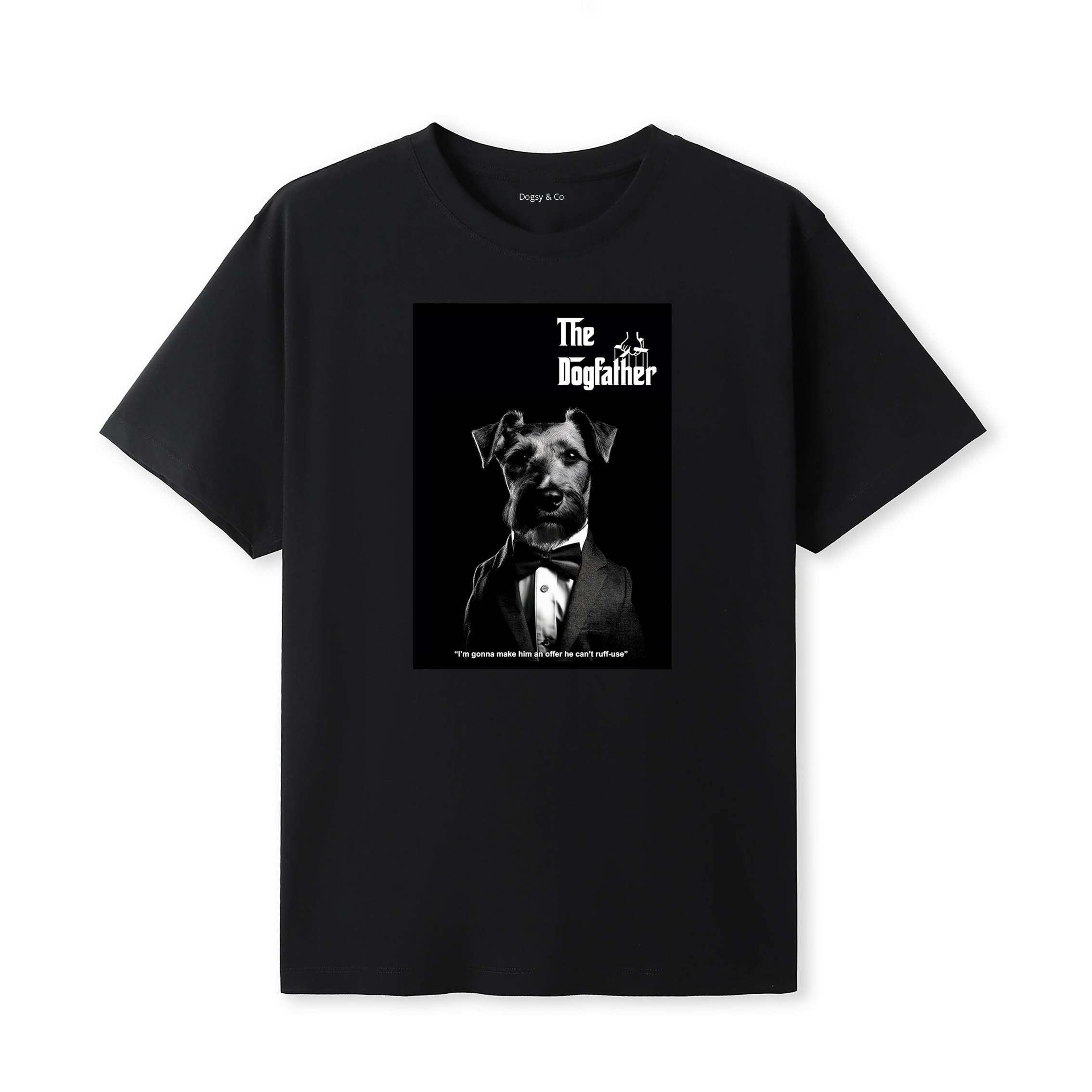 Irish Terrier Dogfather T-Shirt Artwork