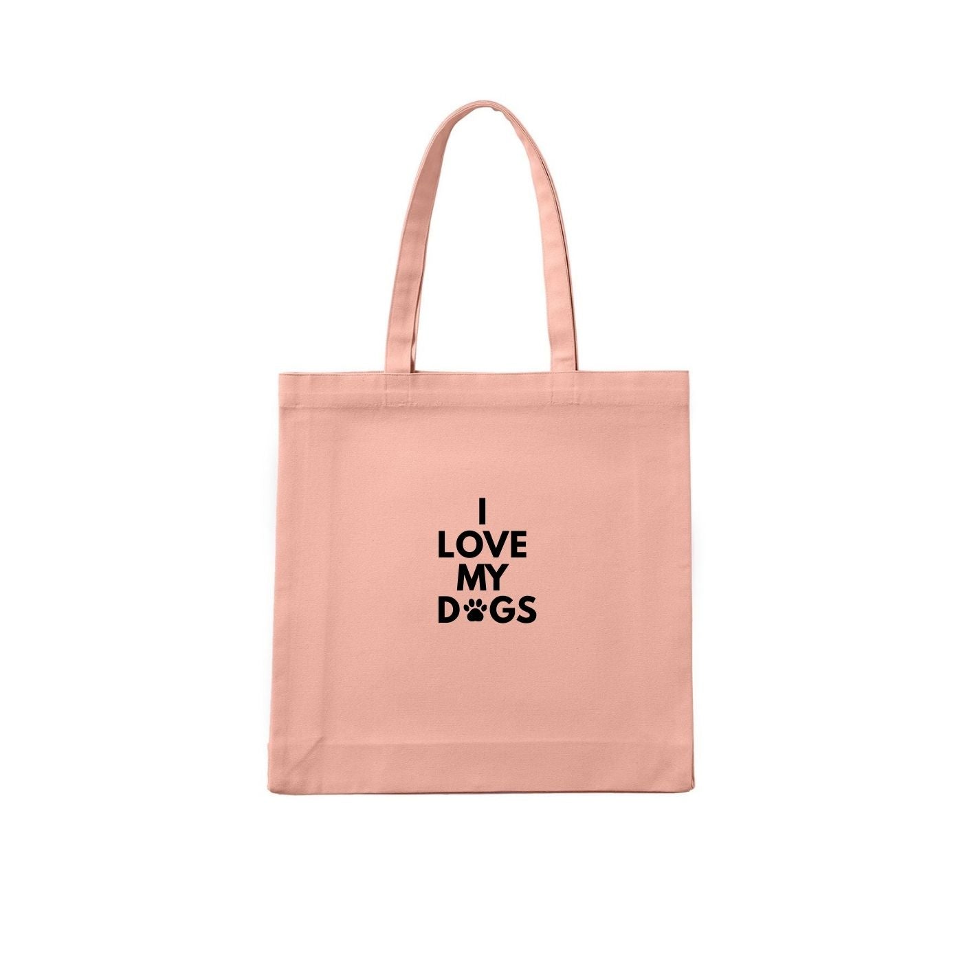 I LOVE MY DOGS Tote Bag - detail view
