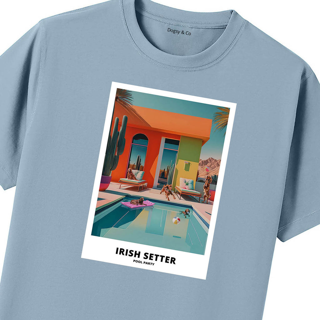 Irish Setter Pool Party T-shirt