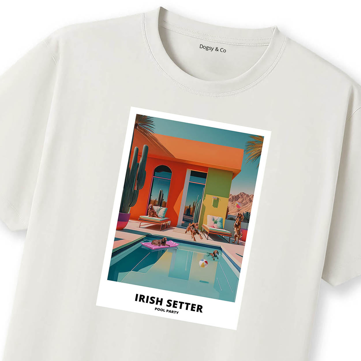 Irish Setter Pool Party T-shirt