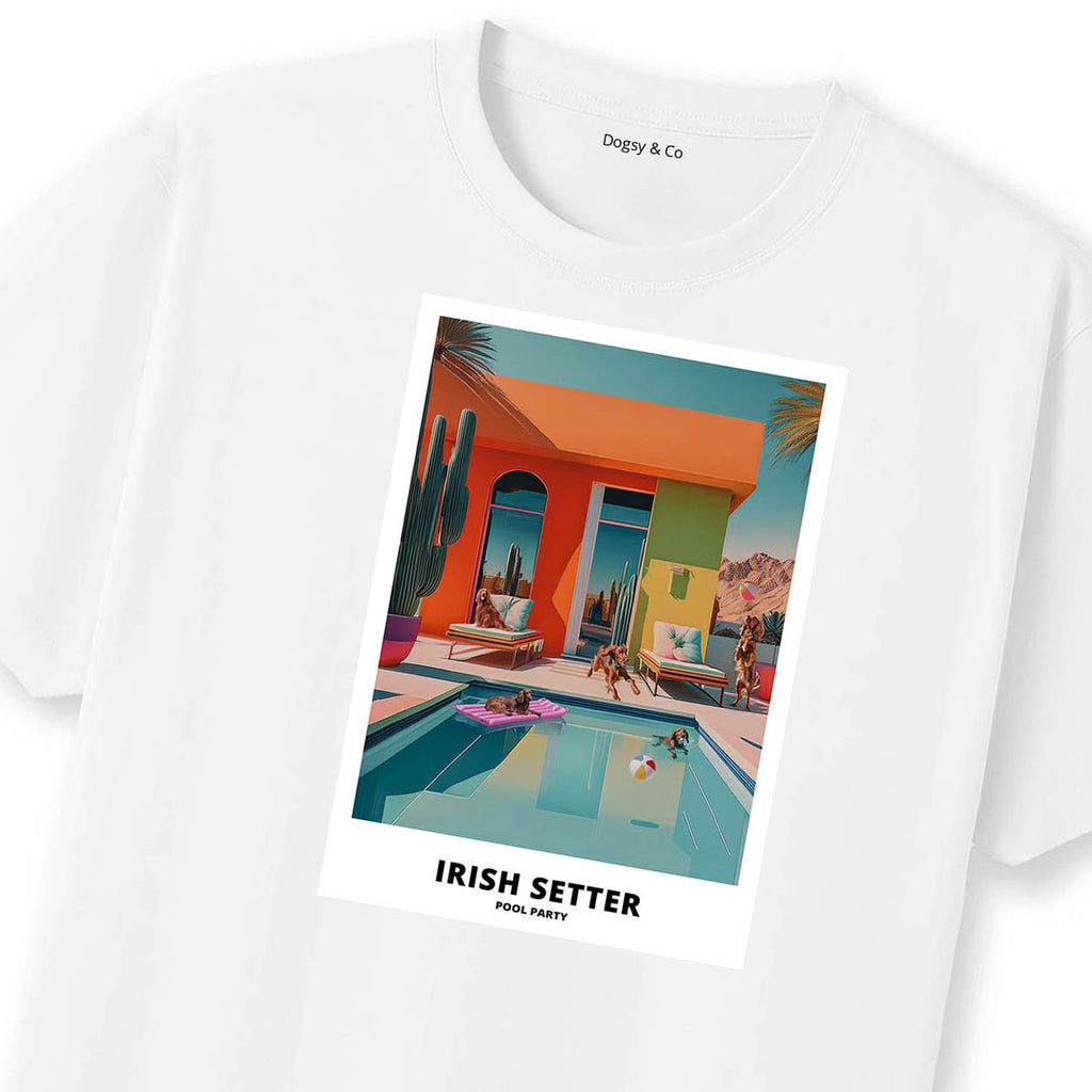 Irish Setter Pool Party T-shirt
