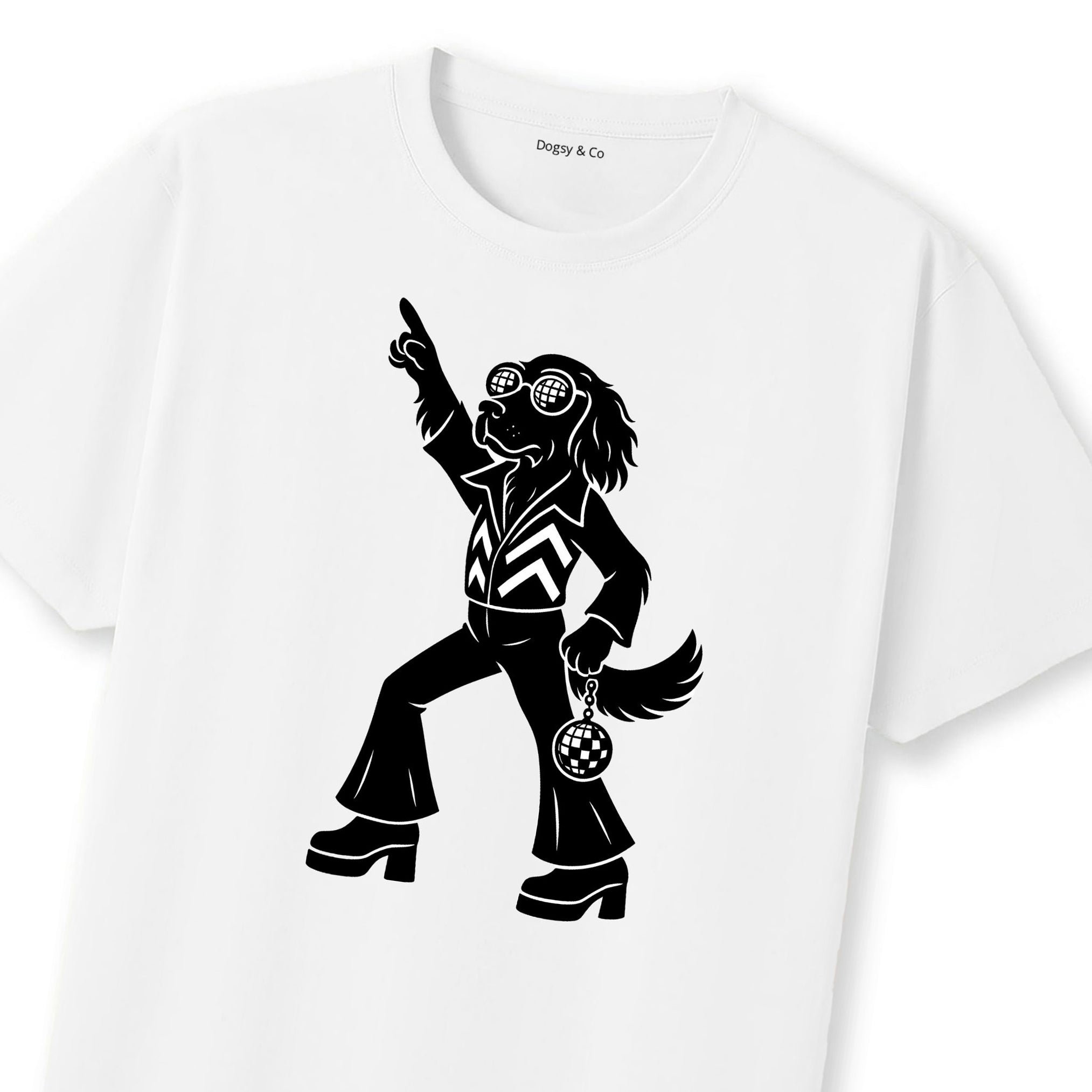 Irish Setter Disco Doggo T-Shirt | Dogsy & Co