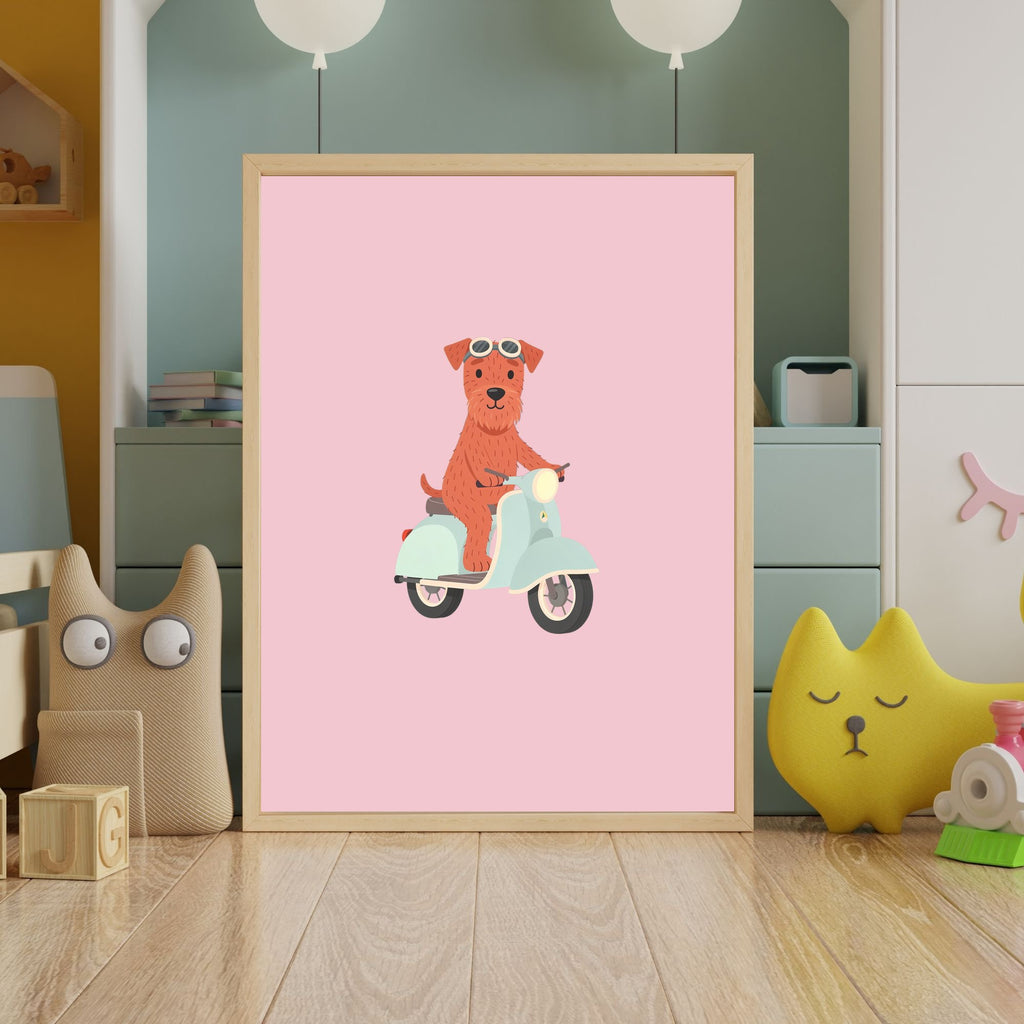 Irish Terrier Kids Nursery Wall Art Print Bundle — 22 Dog Costume Designs, 5 Colours, 6 Print Sizes | Digital Download