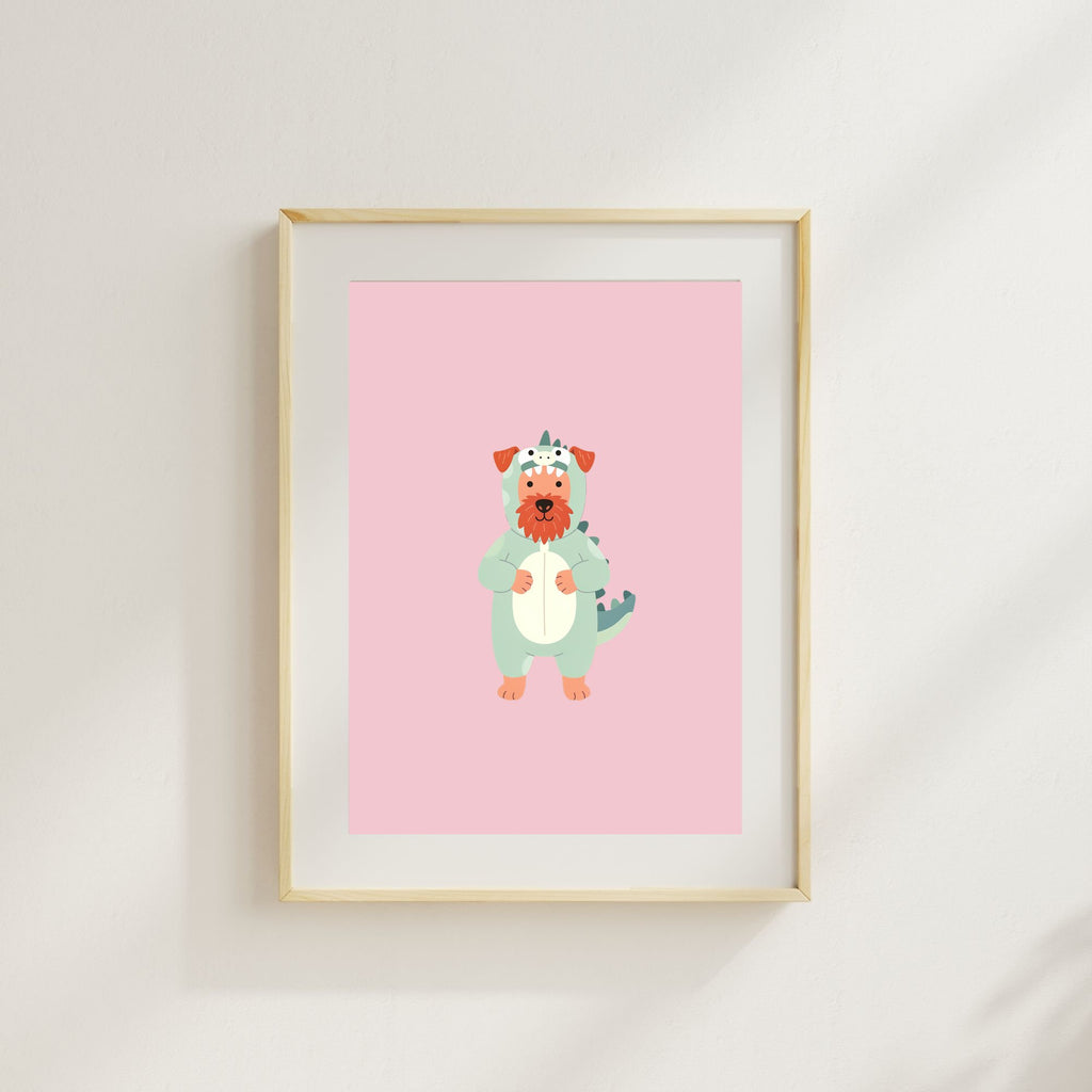 Irish Terrier Kids Nursery Wall Art Print Bundle — 22 Dog Costume Designs, 5 Colours, 6 Print Sizes | Digital Download