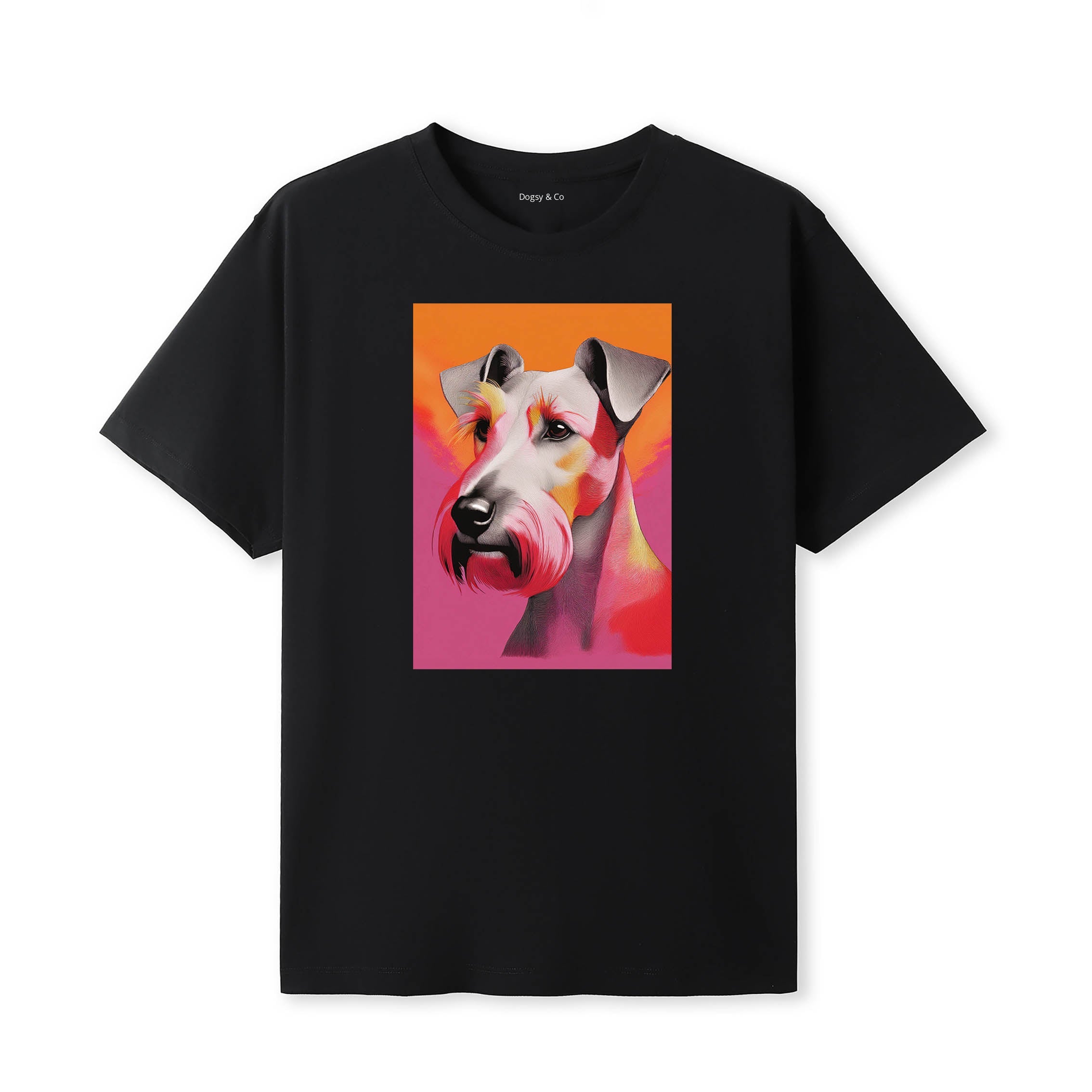 Irish Terrier Mod Pop Dogs T-Shirt Artwork