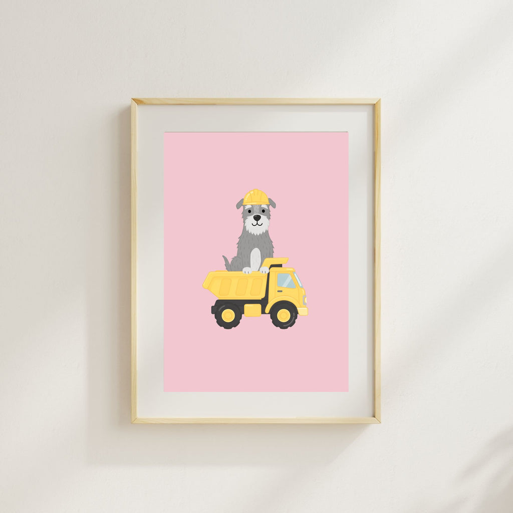 Irish Wolfhound Kids Nursery Wall Art Print Bundle — 22 Dog Costume Designs, 5 Colours, 6 Print Sizes | Digital Download