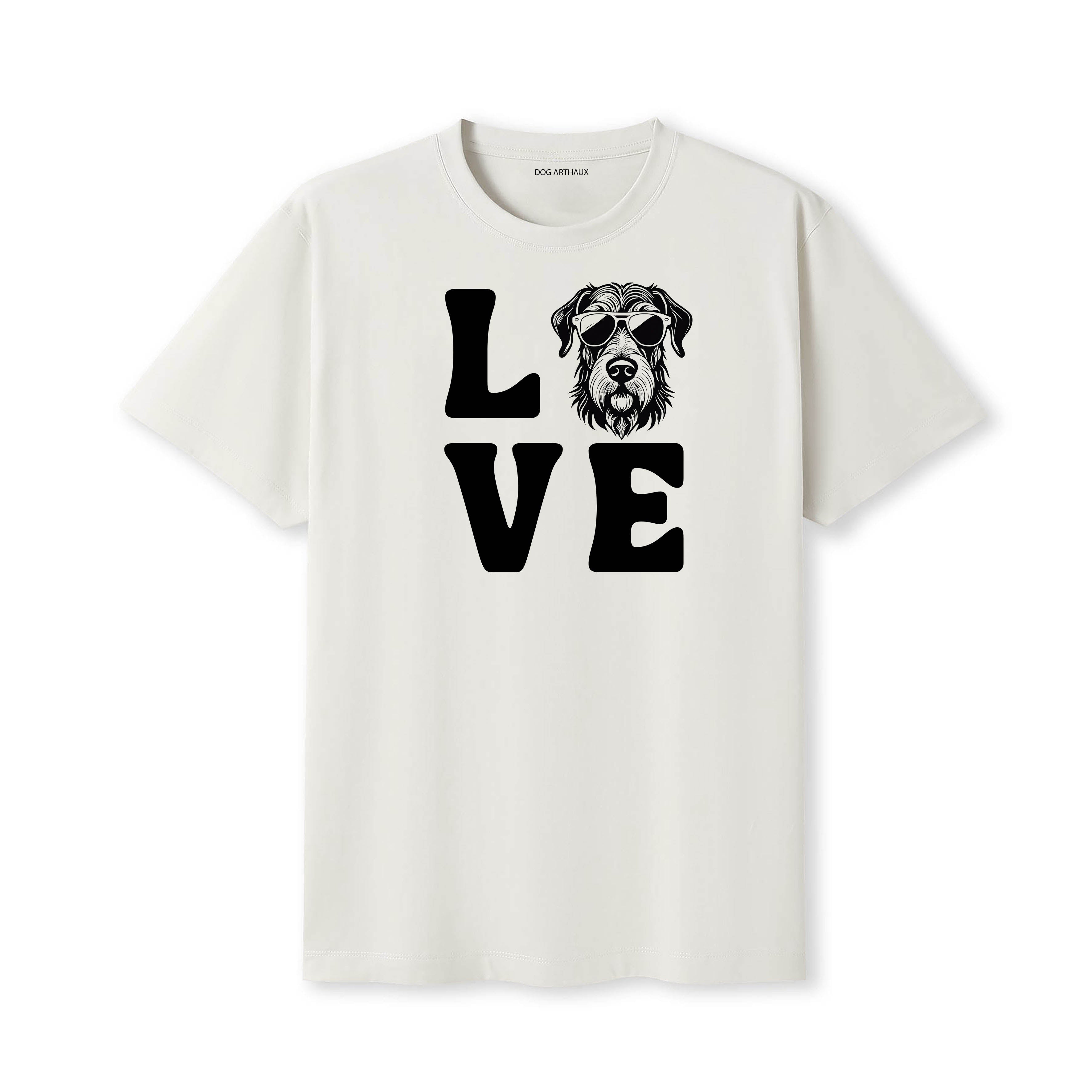 Irish Wolfhound LOVE DOGS Tshirt