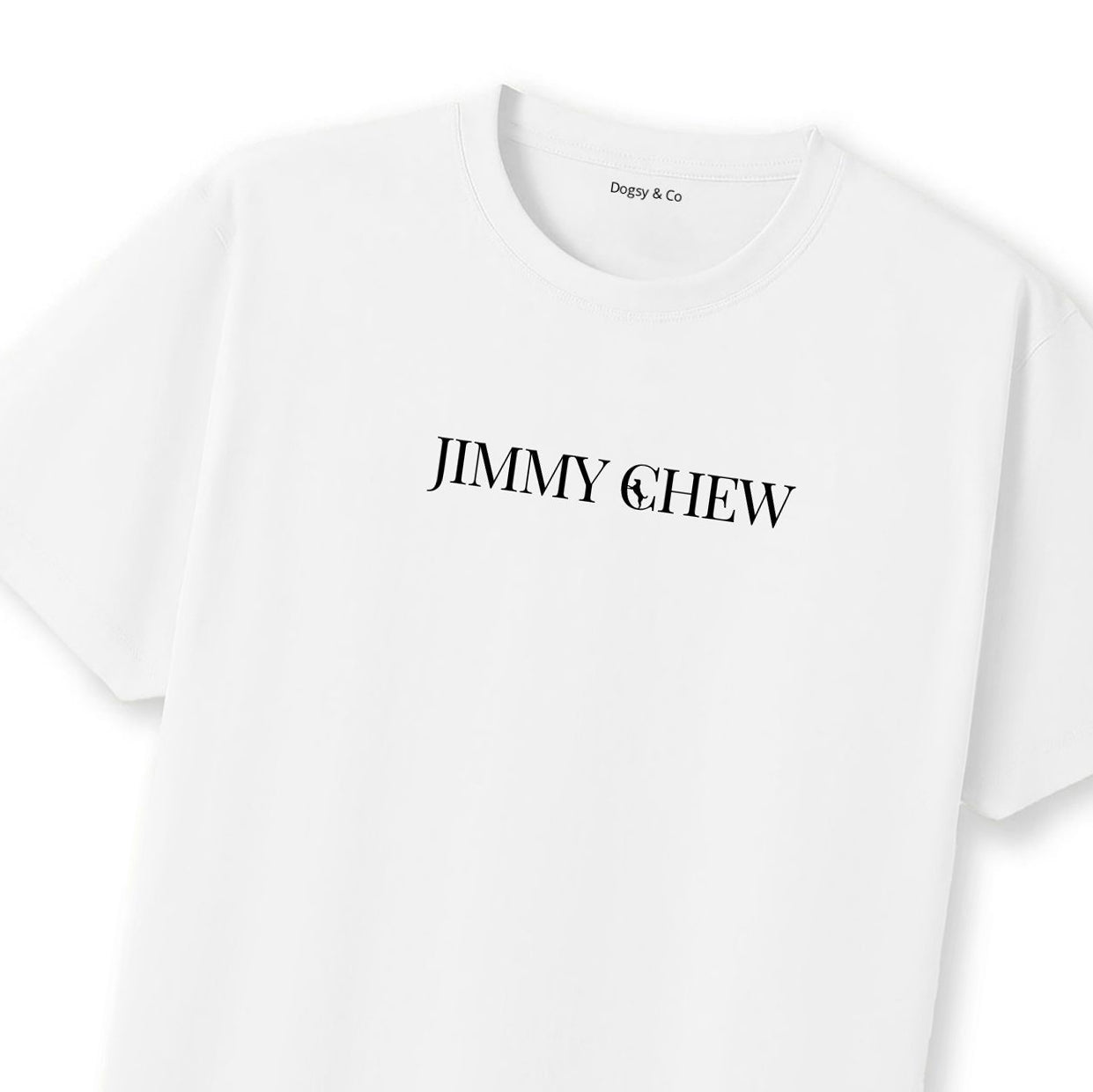 JIMMY CHEW Dogsigner T-Shirt - close up view