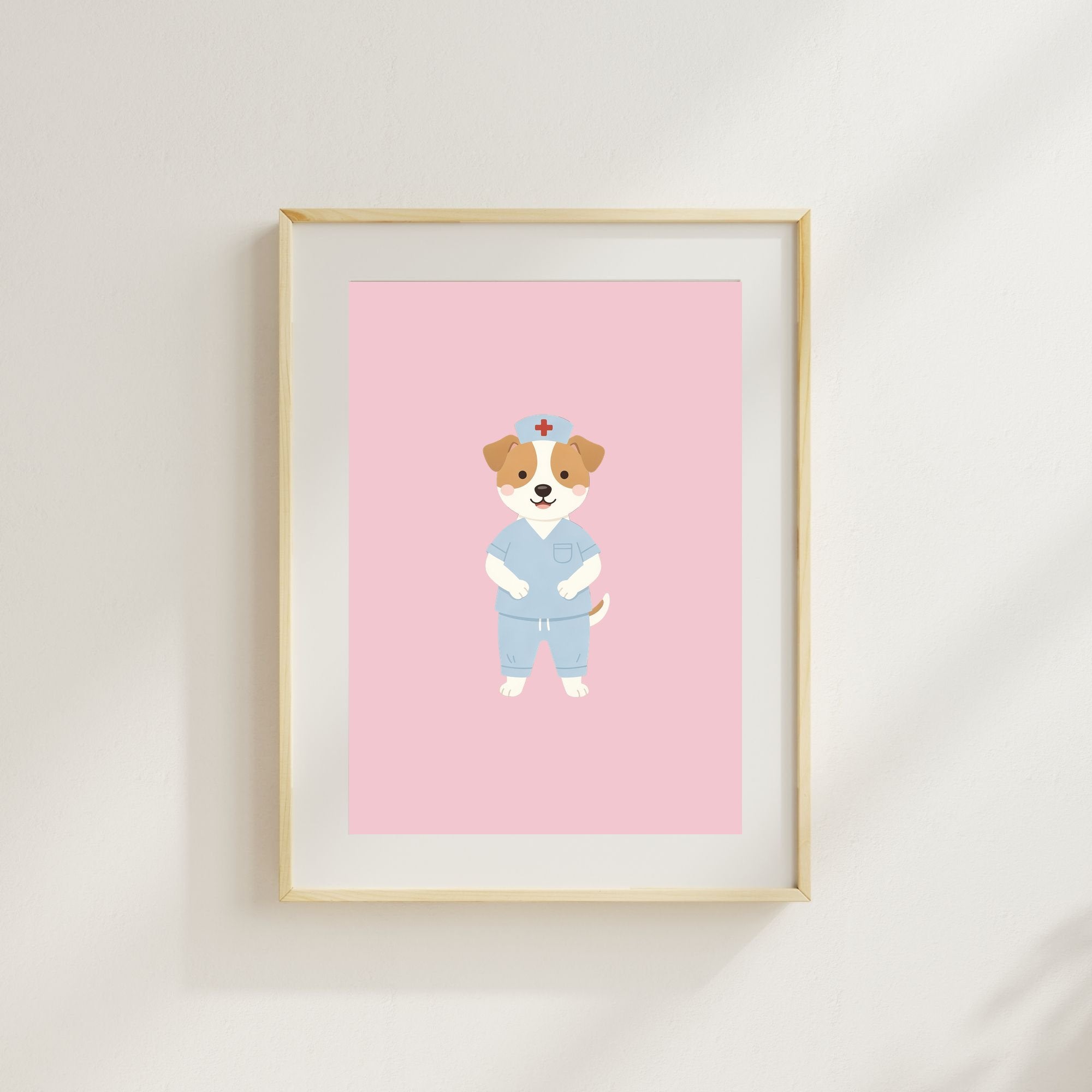 Jack Russell Kids Nursery Wall Art Print Bundle — 22 Dog Costume Designs, 5 Colours, 6 Print Sizes | Digital Download