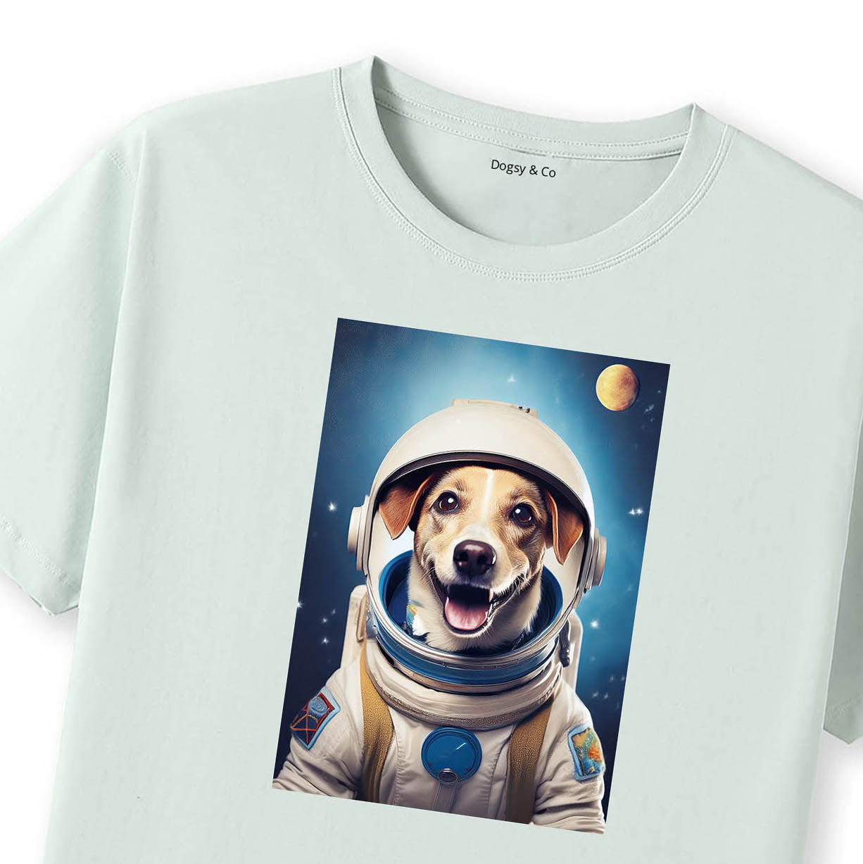 Mint T-Shirt Close Up