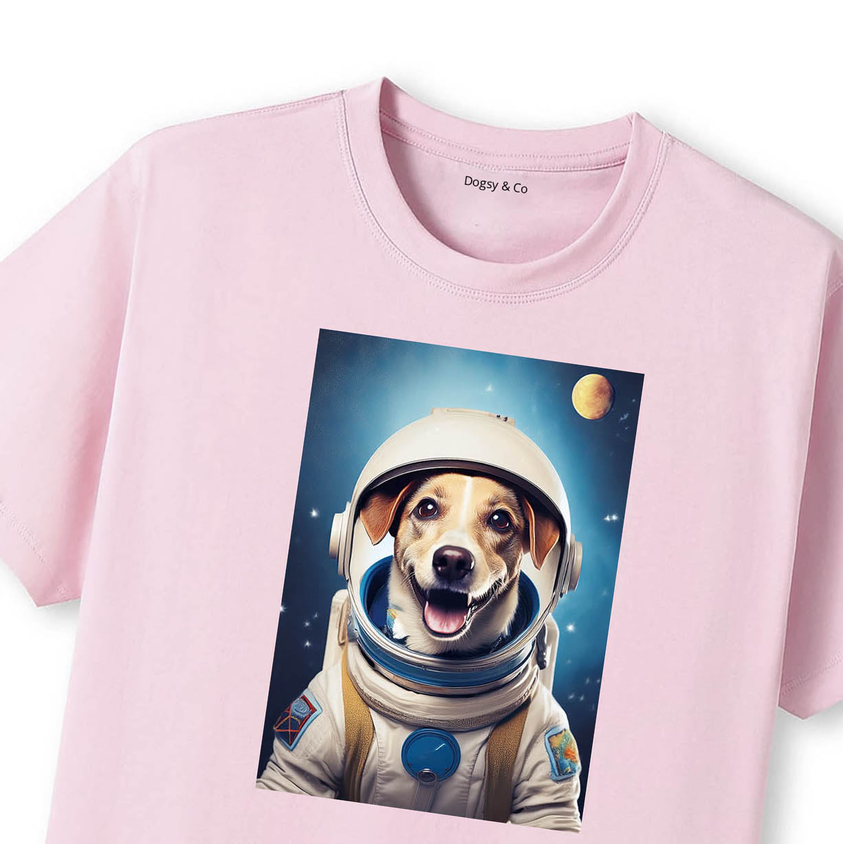 Pink T-Shirt Close Up
