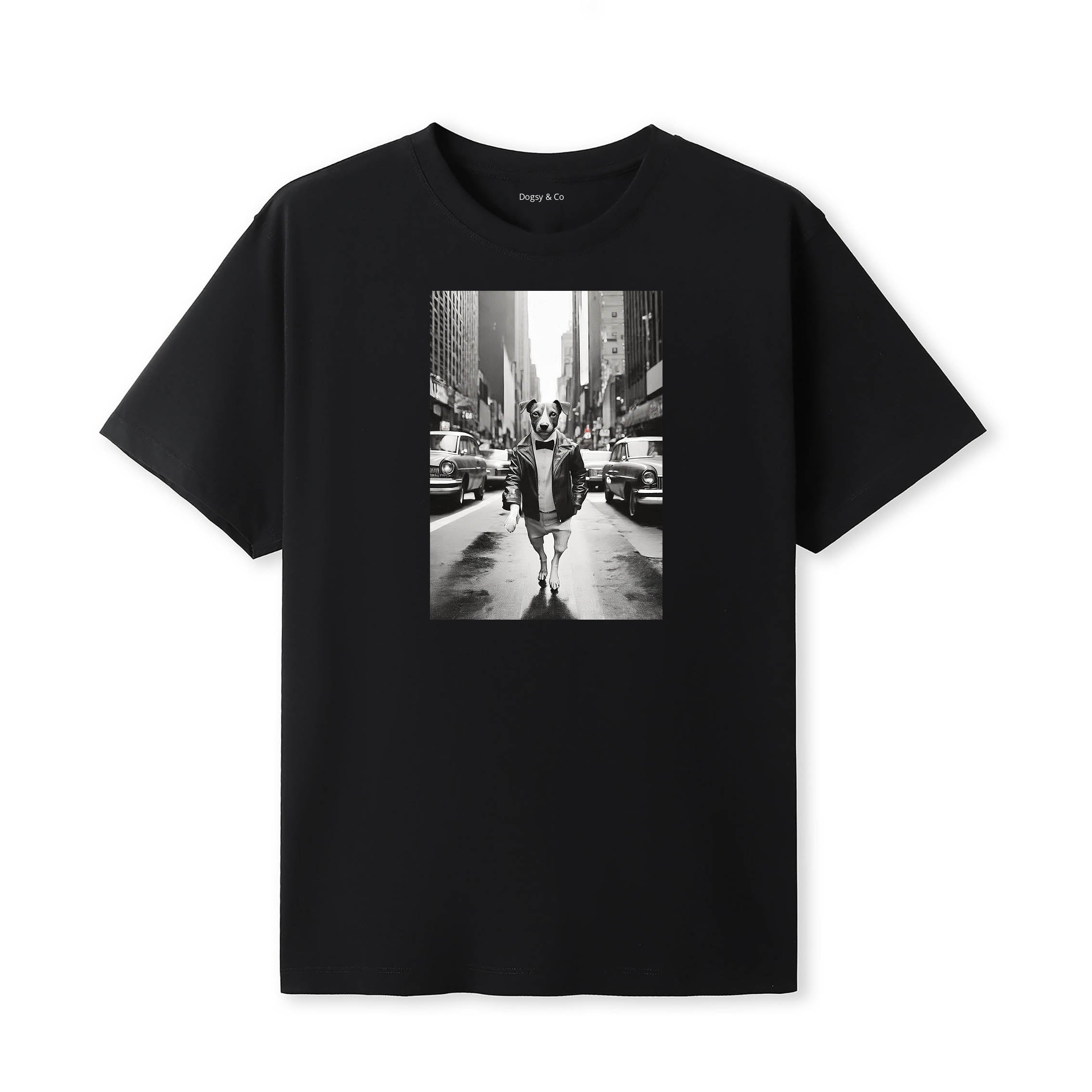 Jack Russell Dogsy Dean T-Shirt Black