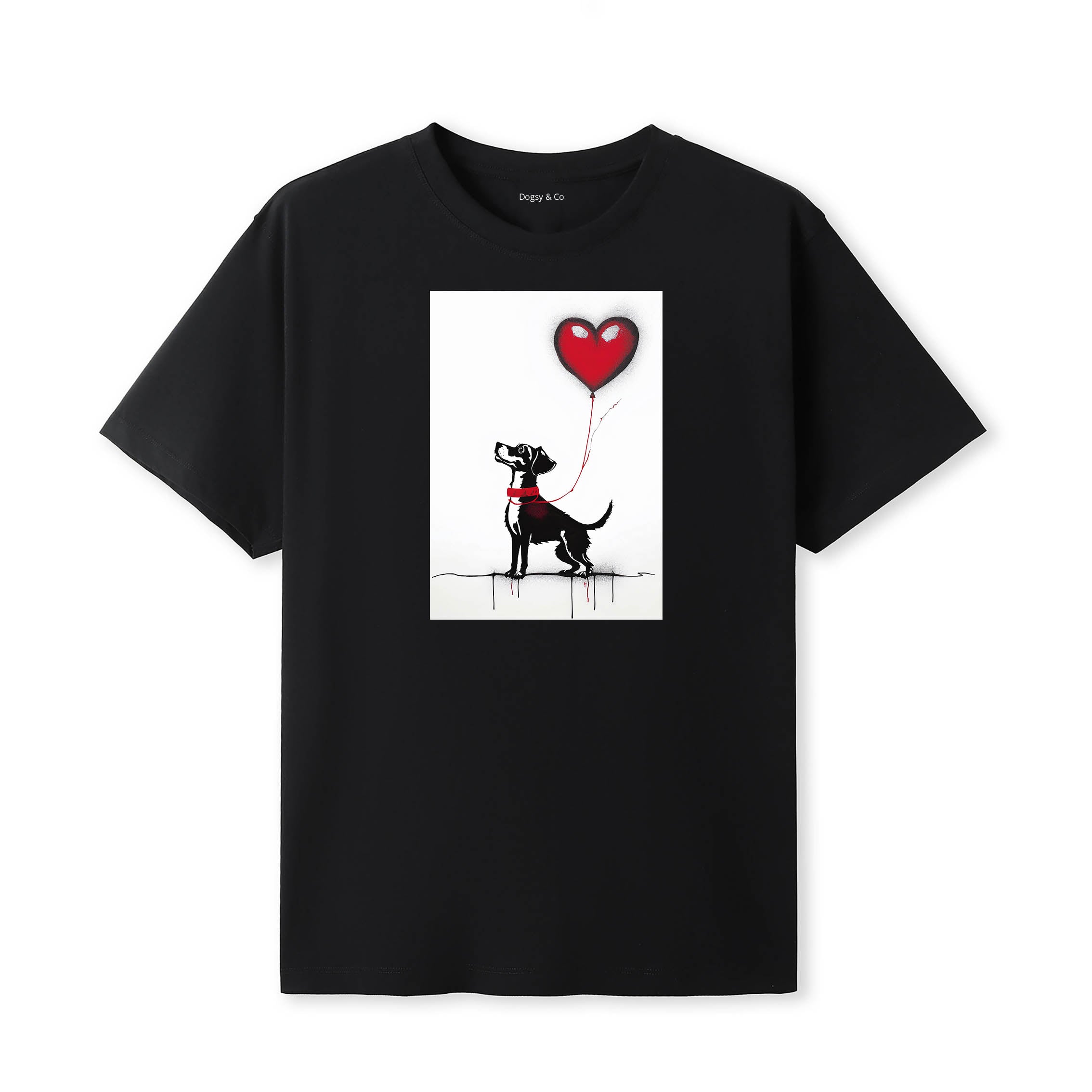 Jack Russell 1 Dogsy T-Shirt Black