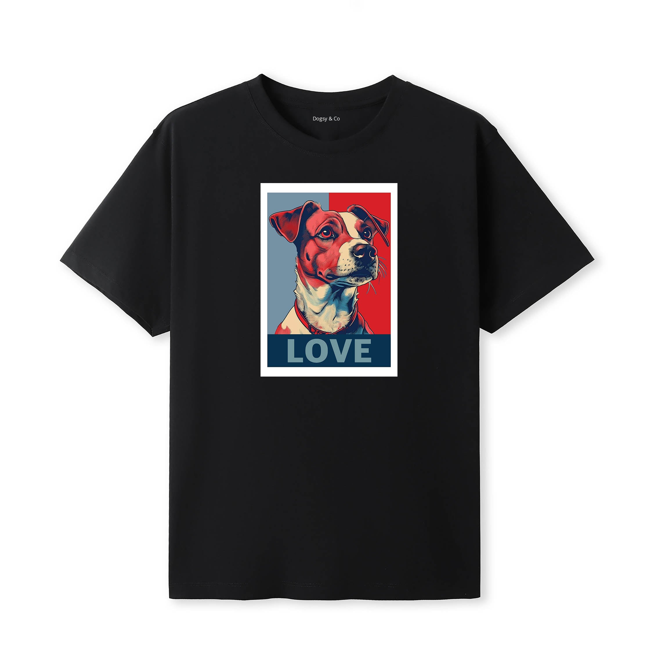 Jack Russell Love Pop Art T-Shirt V1