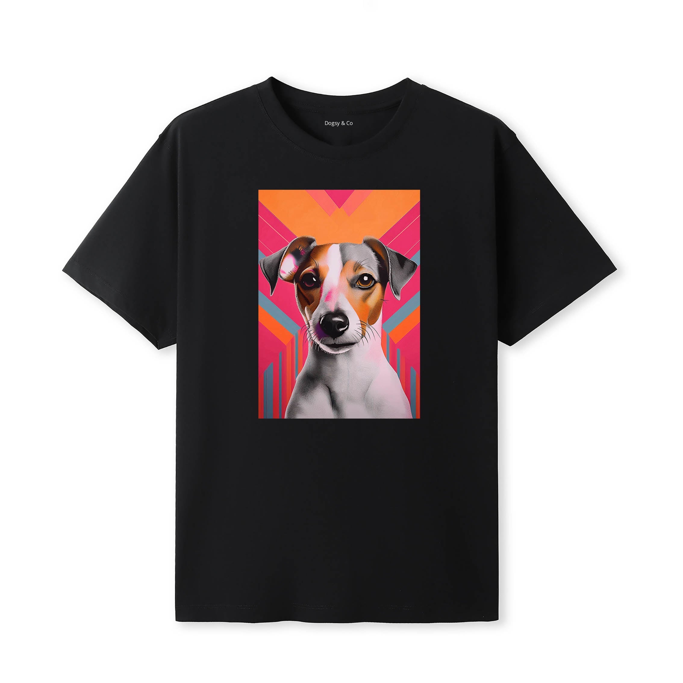Jack Russell Mod Pop Dogs T-Shirt Artwork