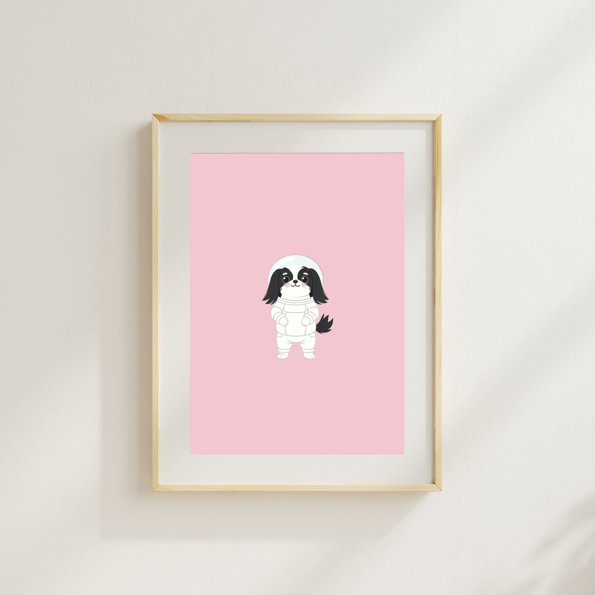 Japanese Chin Kids Nursery Wall Art Print Bundle — 22 Dog Costume Designs, 5 Colours, 6 Print Sizes | Digital Download
