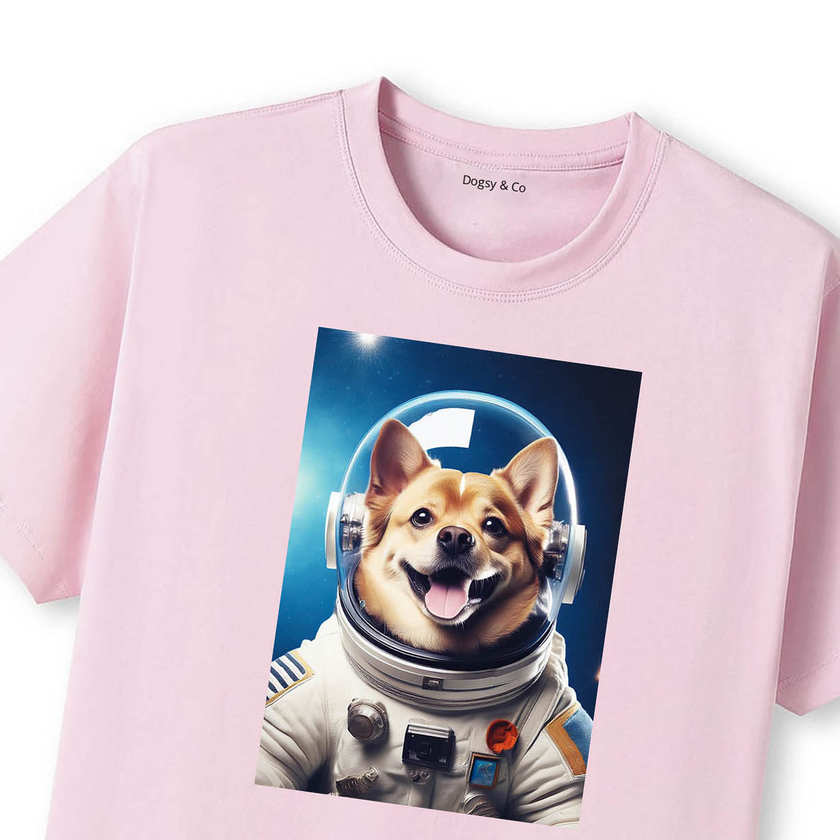Pink T-Shirt Close Up