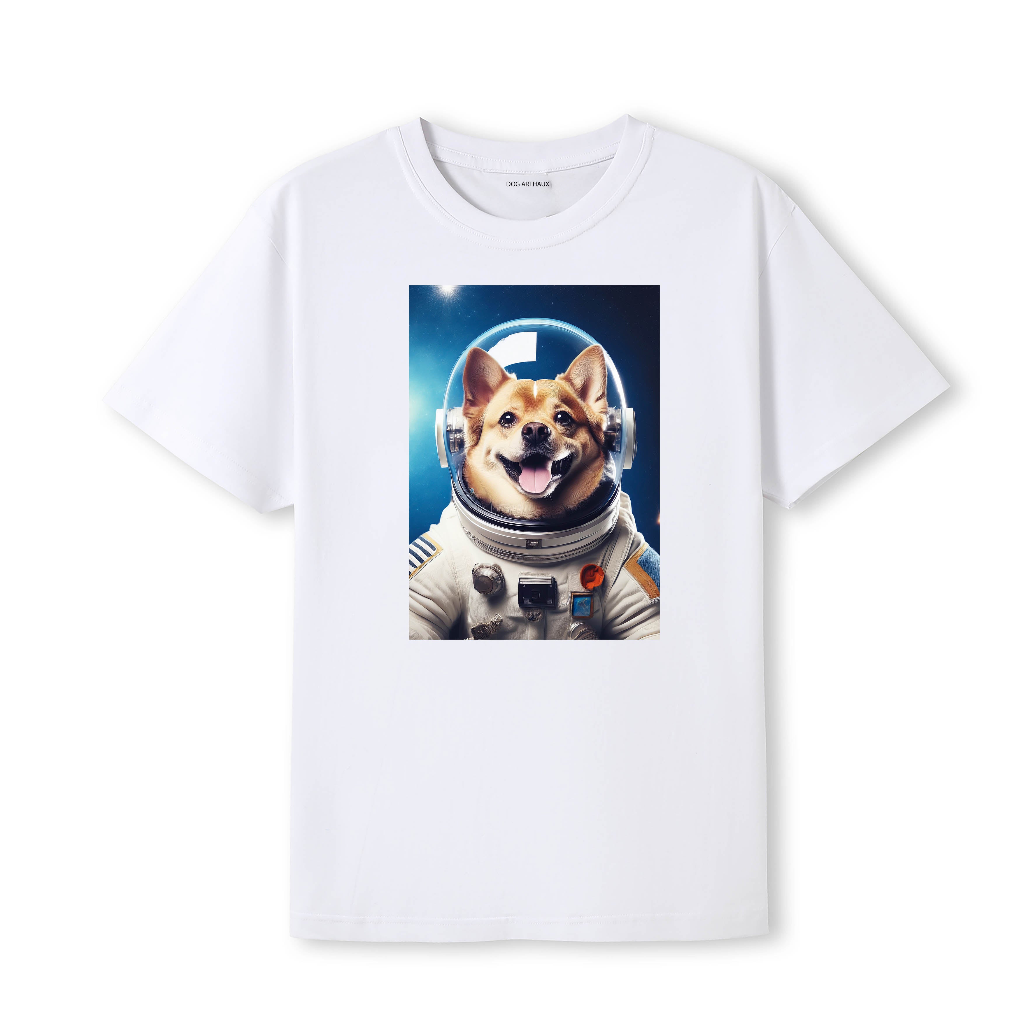 Japanese Chin Astronaut Dog T-shirt