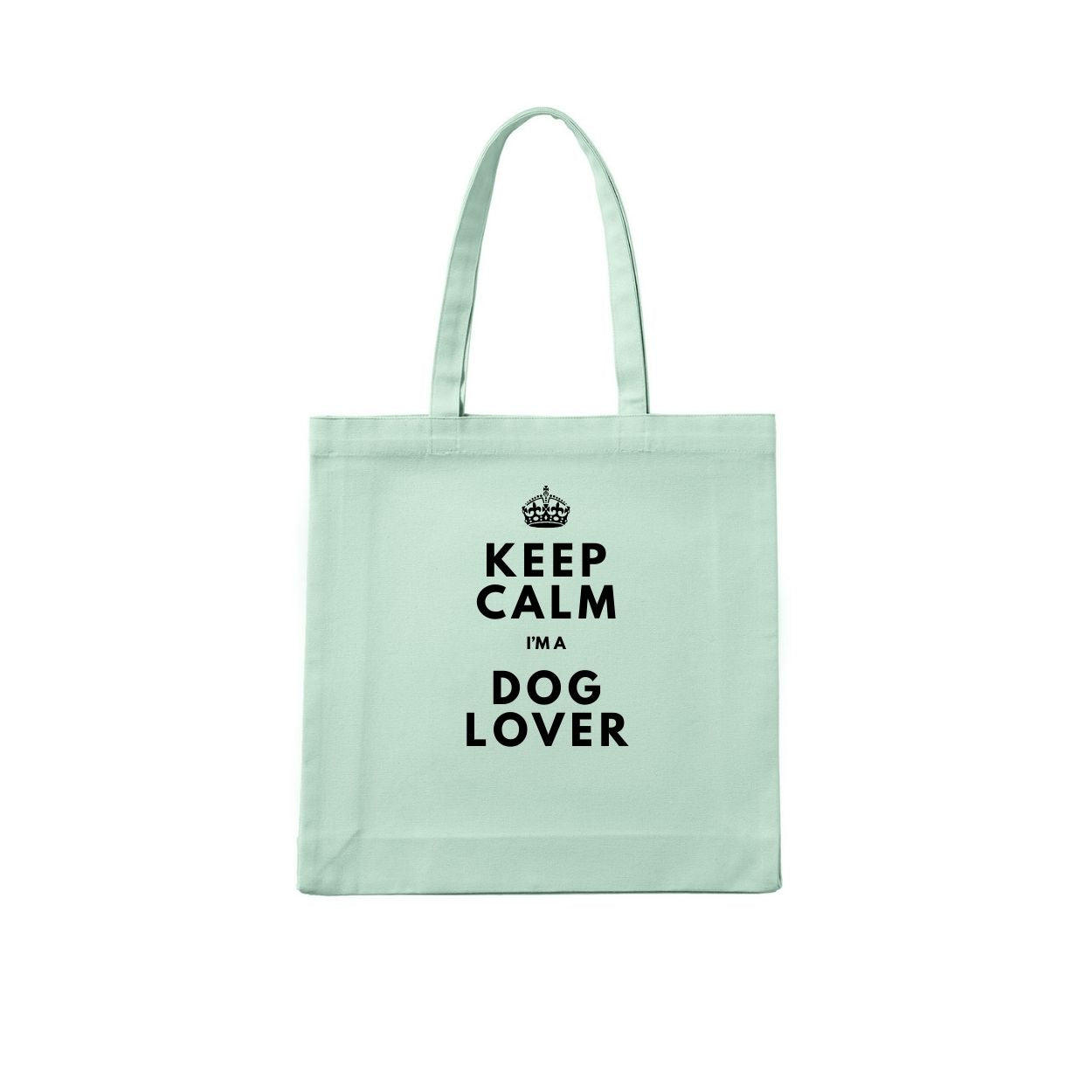 KEEP CALM IM A DOG LOVER Tote Bag