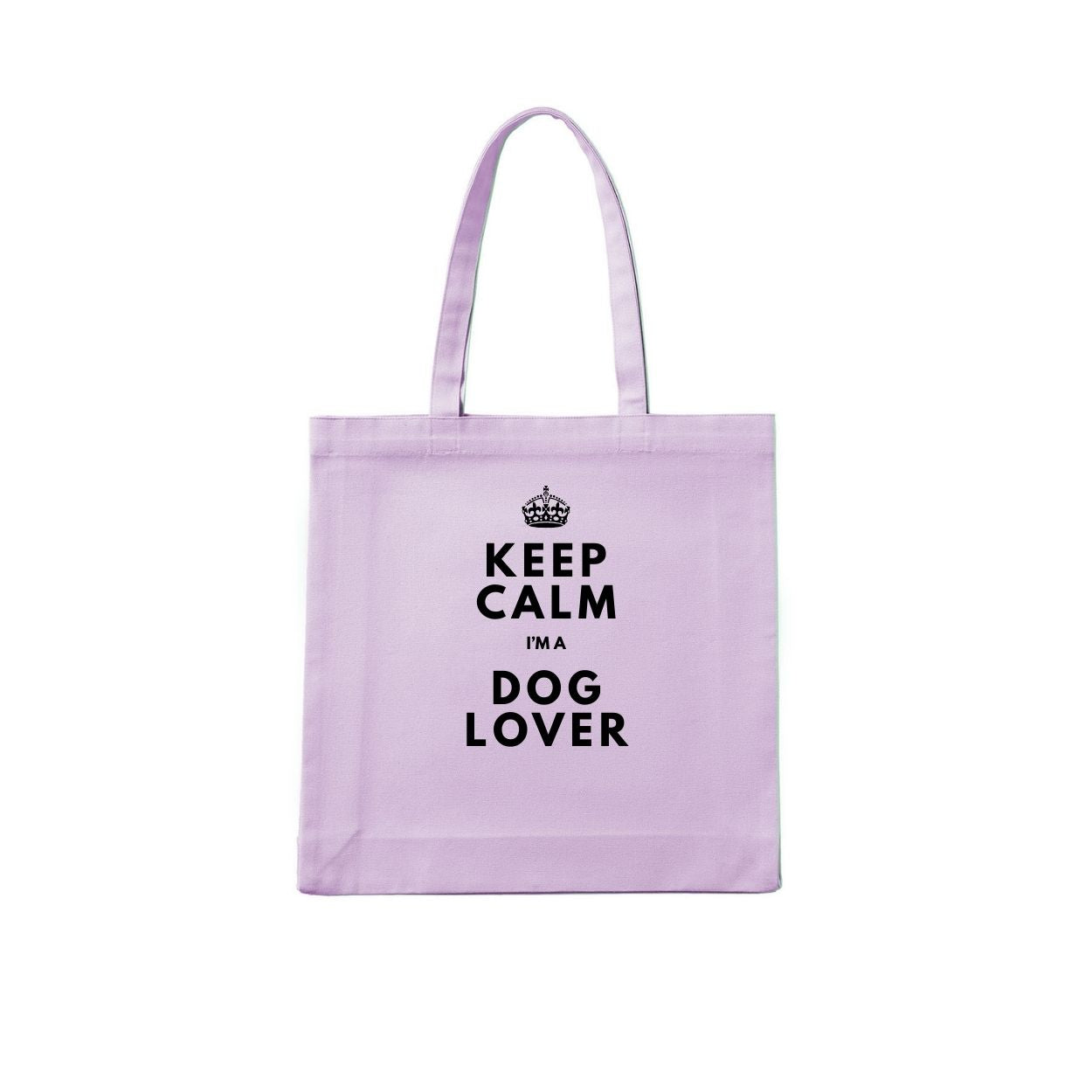 KEEP CALM IM A DOG LOVER Tote Bag