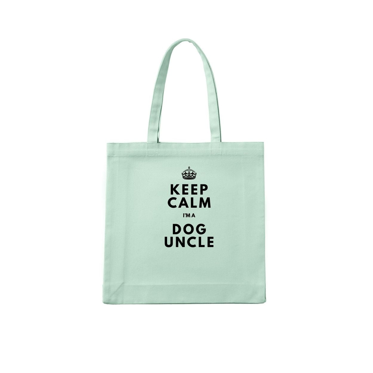 KEEP CALM IM A DOG UNCLE Tote Bag