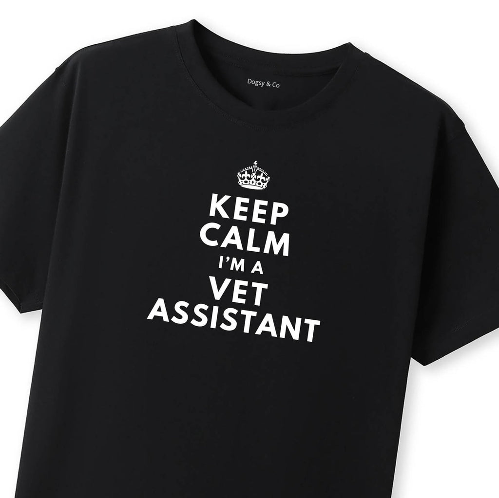 Keep Calm I'm a Vet Assistant T-Shirt - image 8