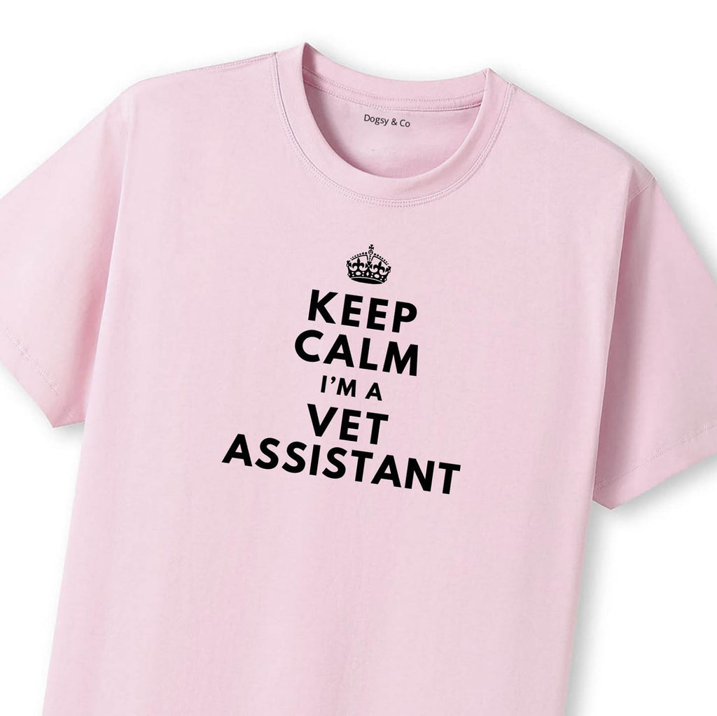 Keep Calm I'm a Vet Assistant T-Shirt - image 9