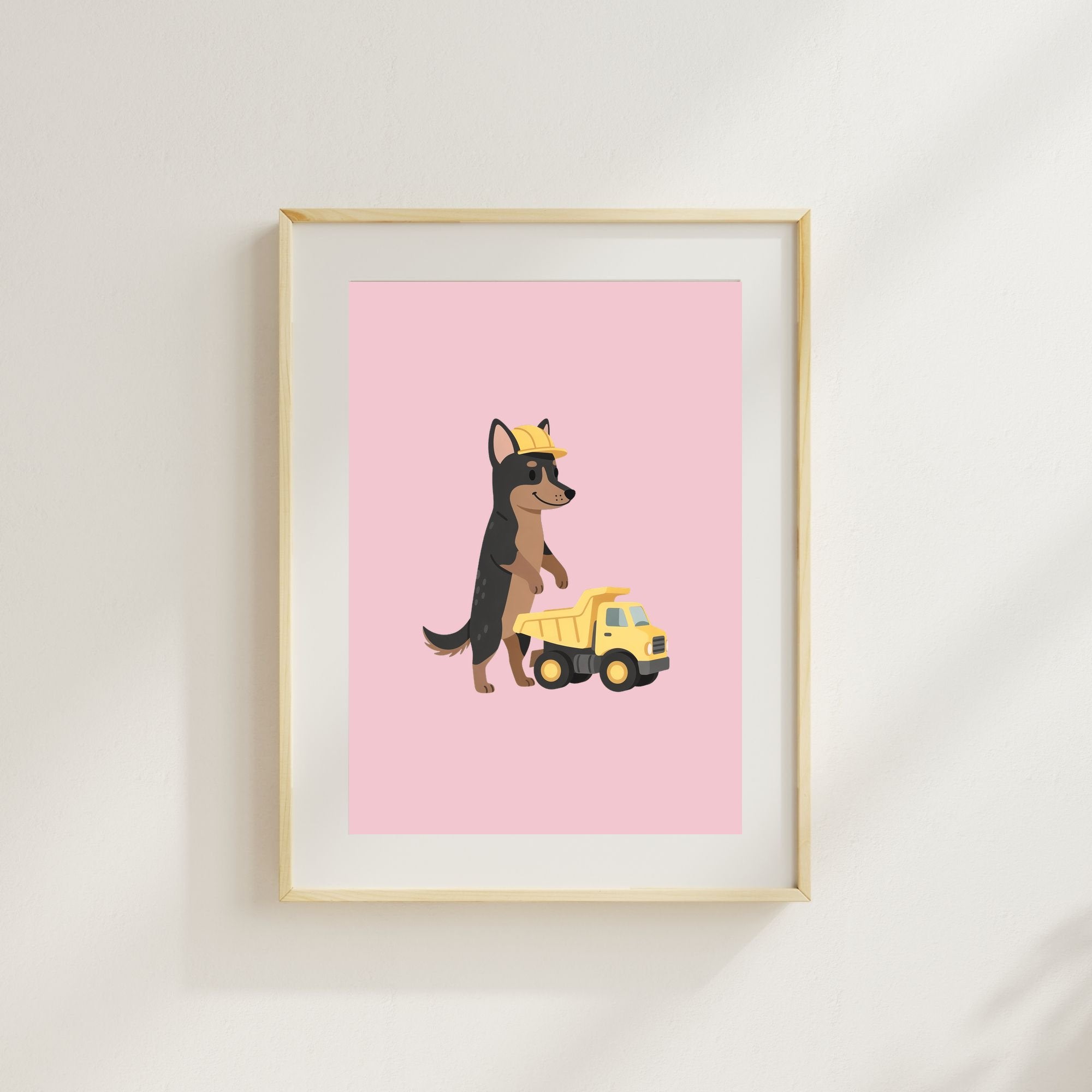 Kelpie Kids Nursery Wall Art Print Bundle — 22 Dog Costume Designs, 5 Colours, 6 Print Sizes | Digital Download
