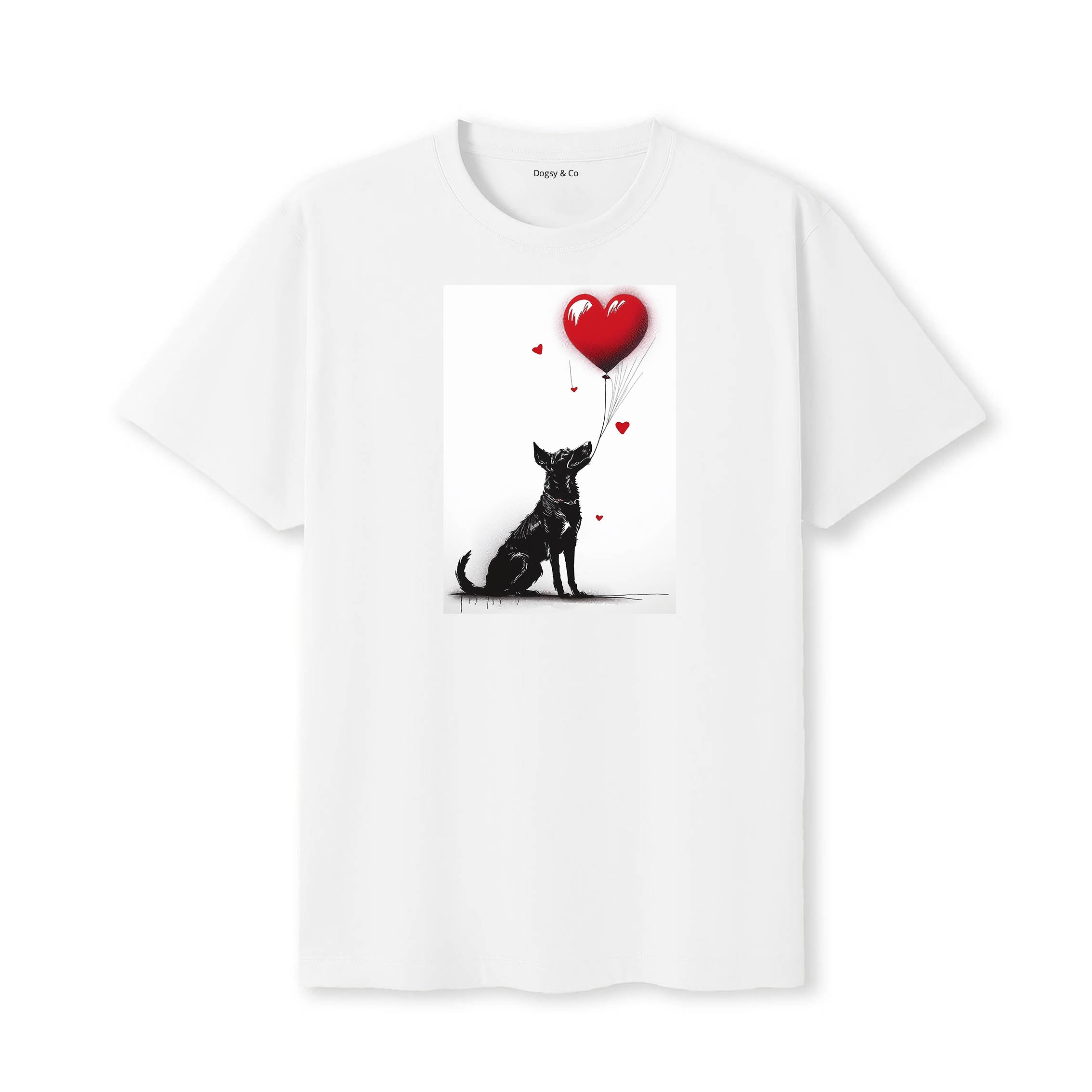 Kelpie 1 Dogsy T-Shirt White