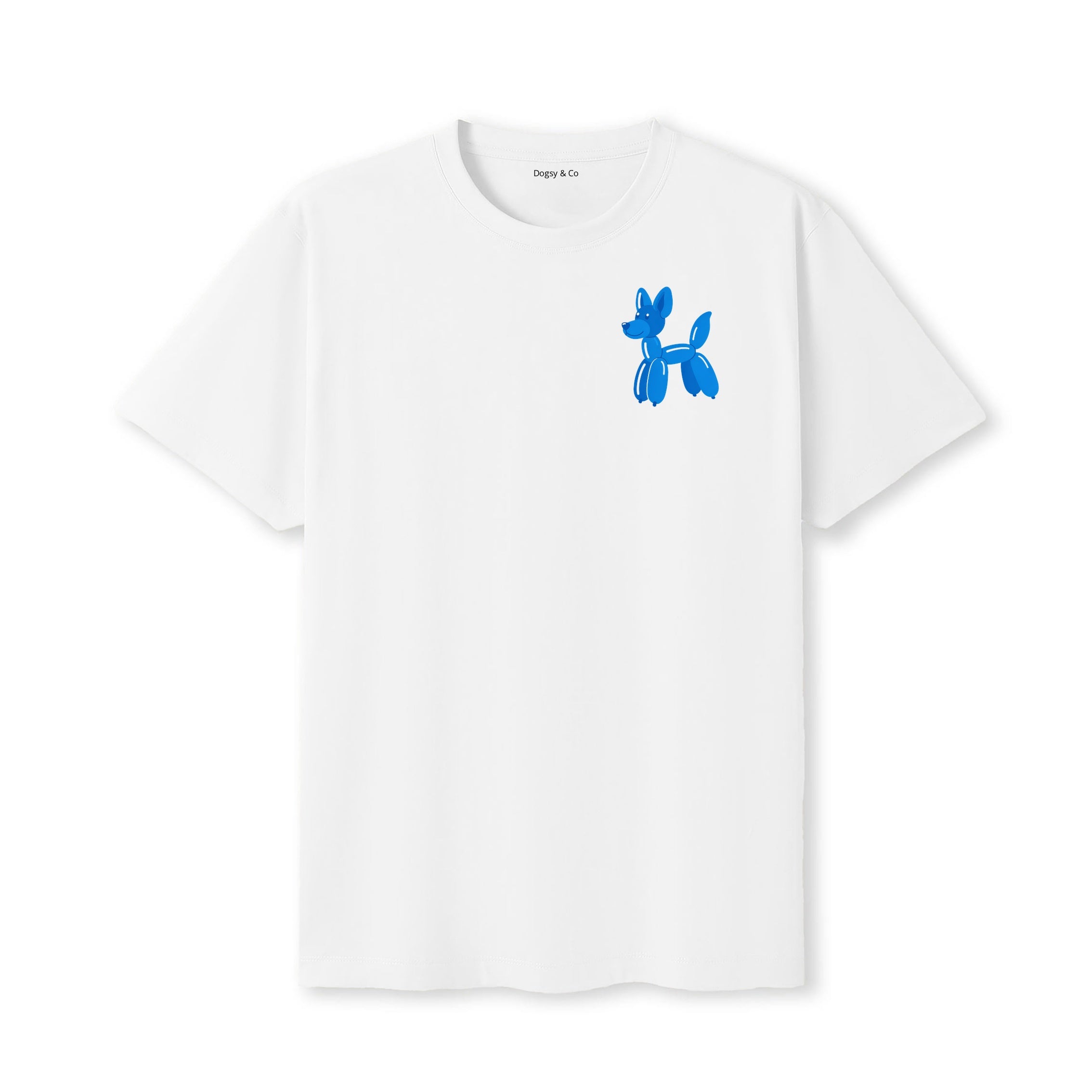 Kelpie Balloon Dog T-Shirt - White