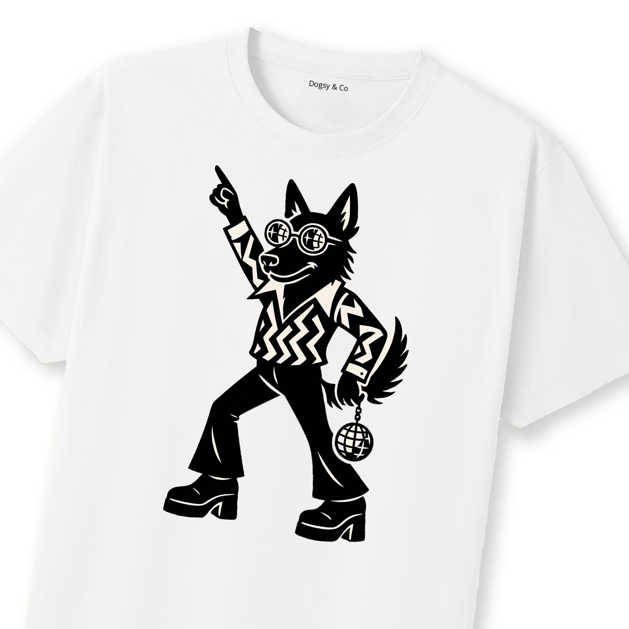 Kelpie Disco Doggo T-Shirt | Dogsy & Co