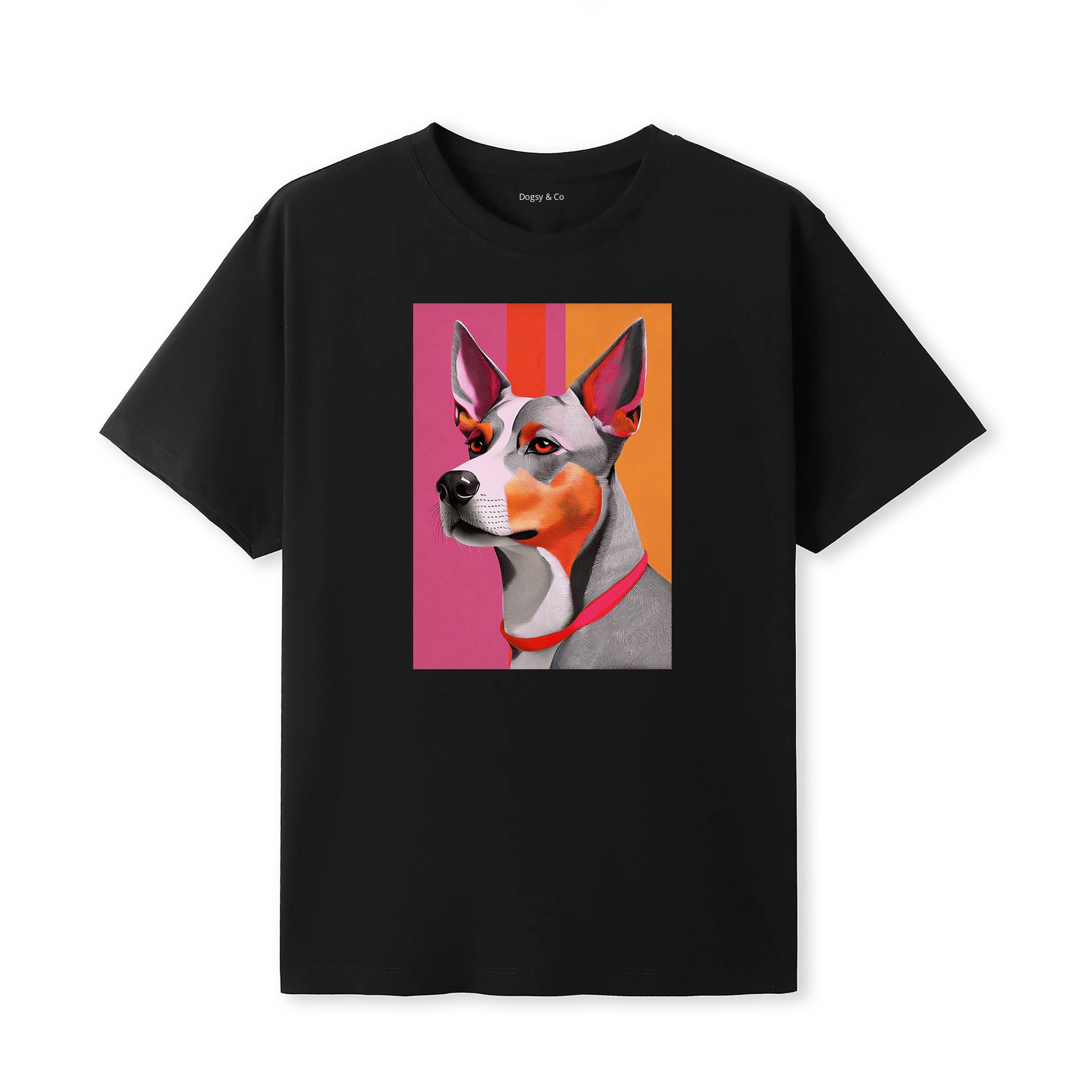 Kelpie Mod Pop Dogs T-Shirt Artwork