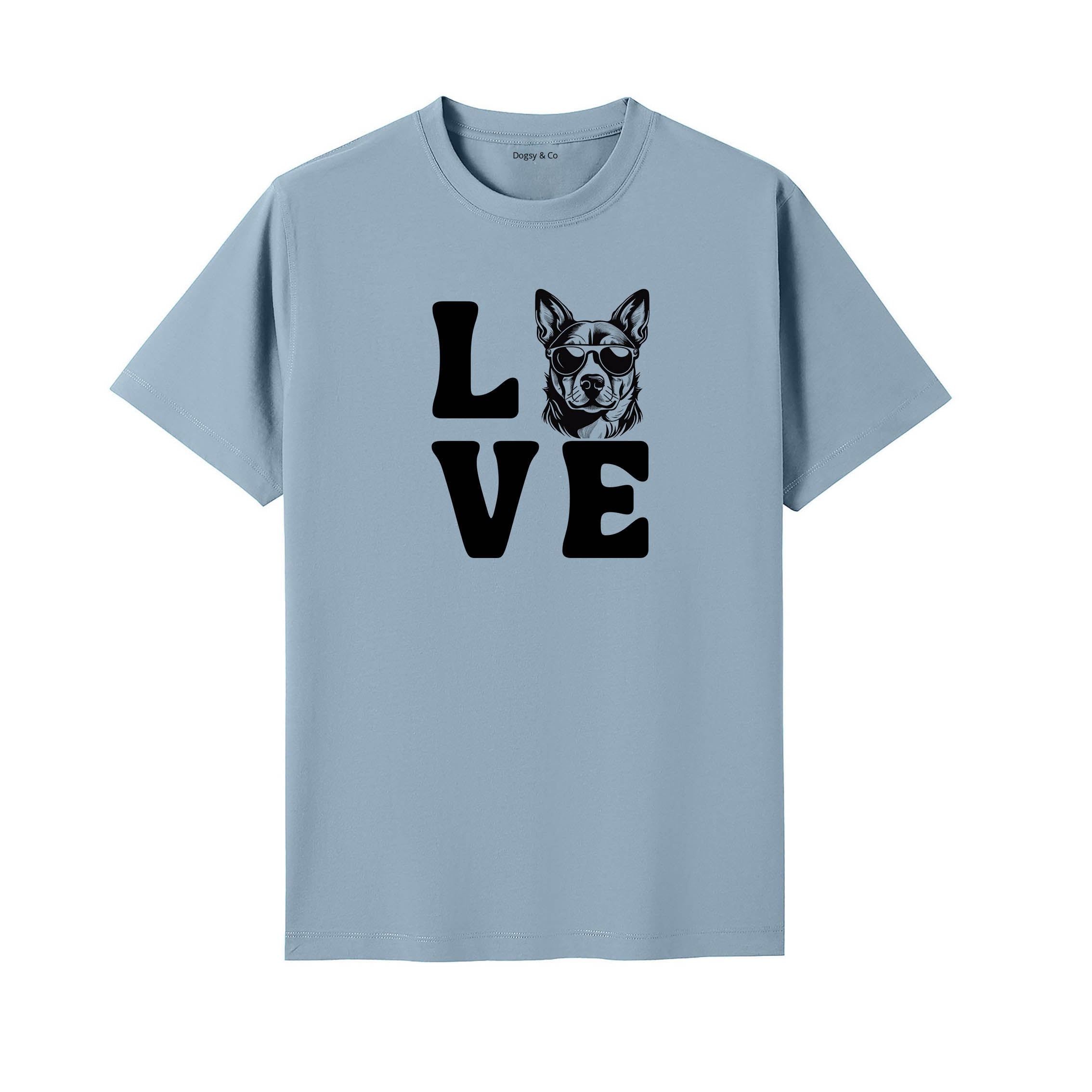 Kelpie LOVE DOGS Tshirt | Dogsy & Co