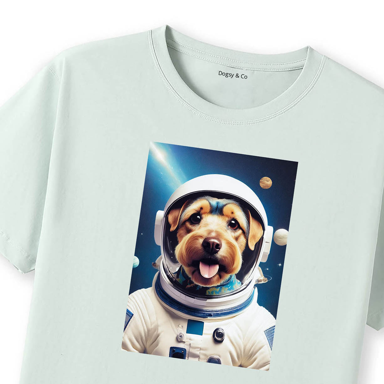 Mint T-Shirt Close Up